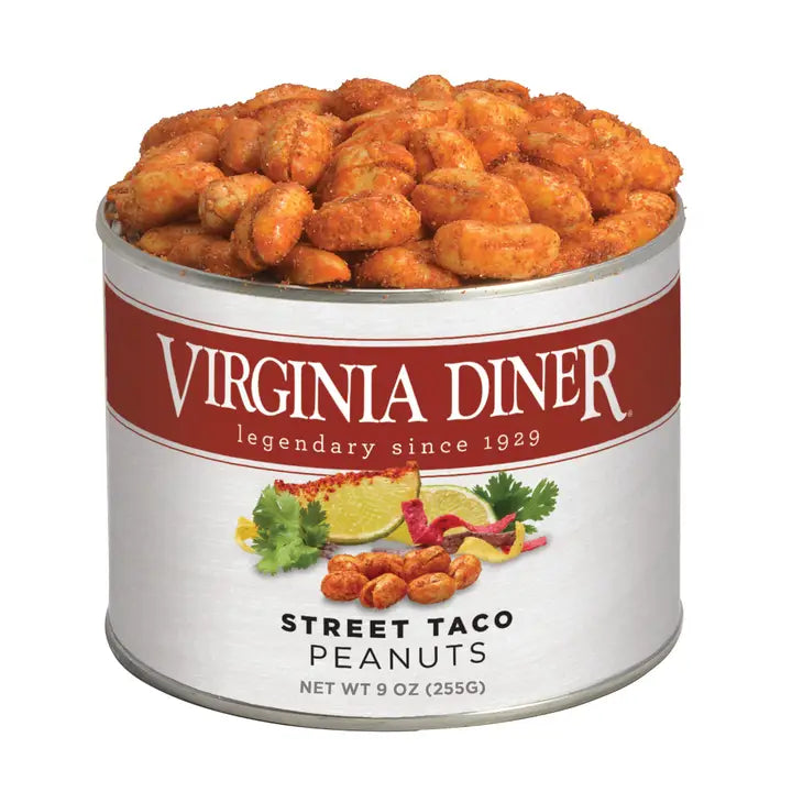 Restocks! Flavored Virginia Peanuts 9 oz