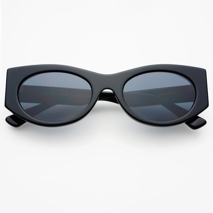 Freyrs Layla Acetate Oval Sunglasses