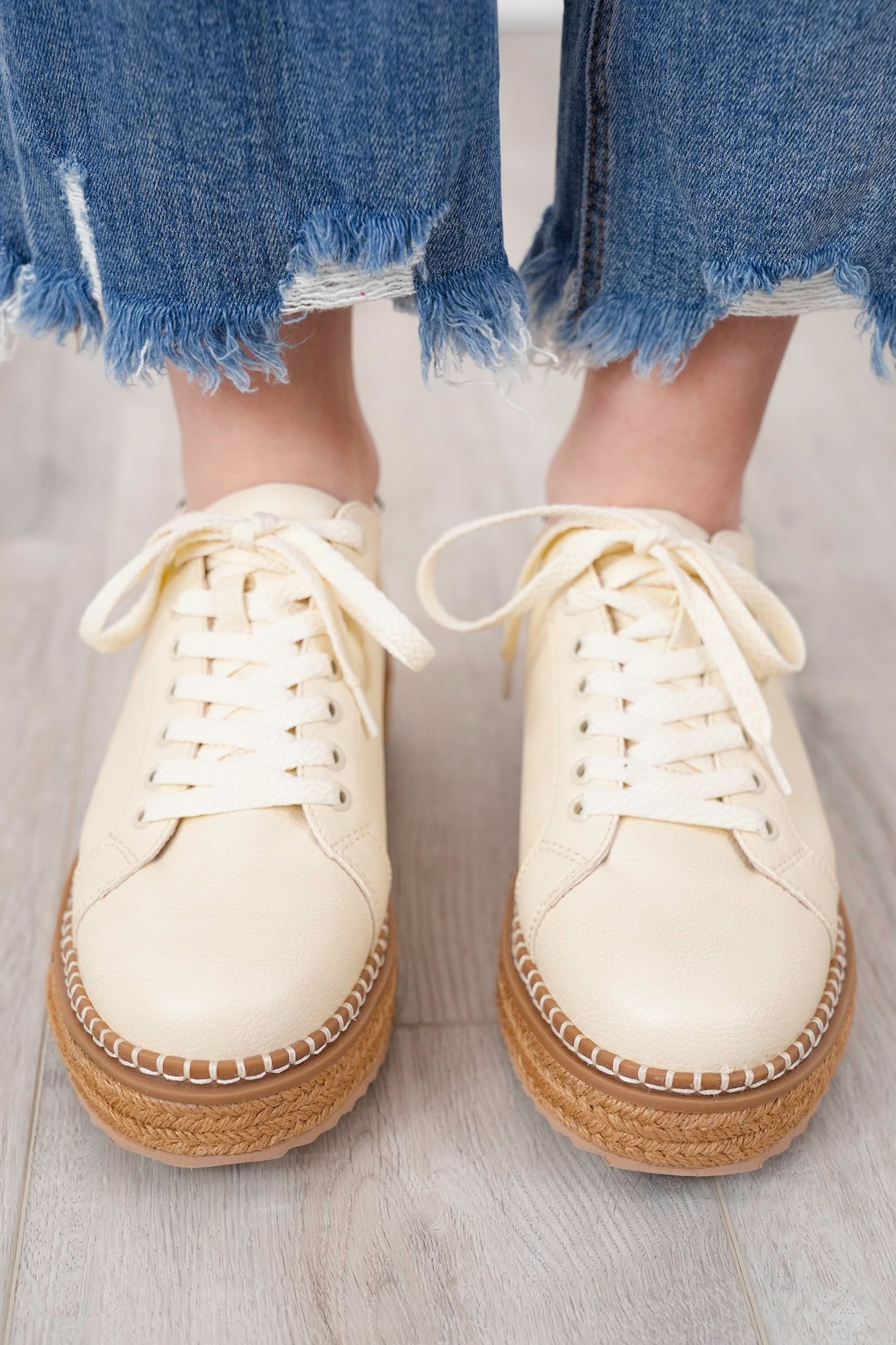 Yellow Box "Misty" Platform Espadrille Sneaker