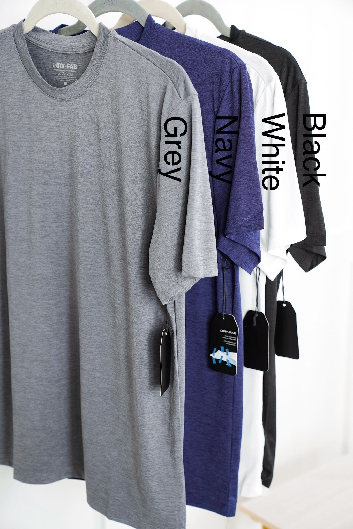 Men's Moisture Wicking Short Sleeve Crew Neck Shirt