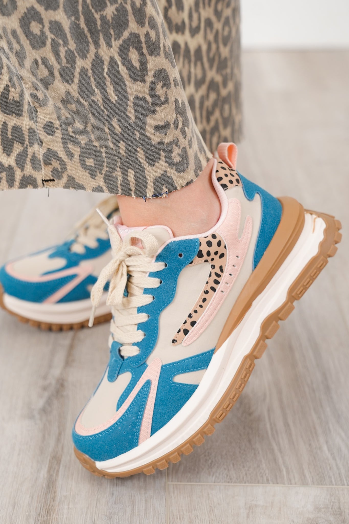 Restock! Blowfish Multi Colored Low Top Lace Up Sneaker