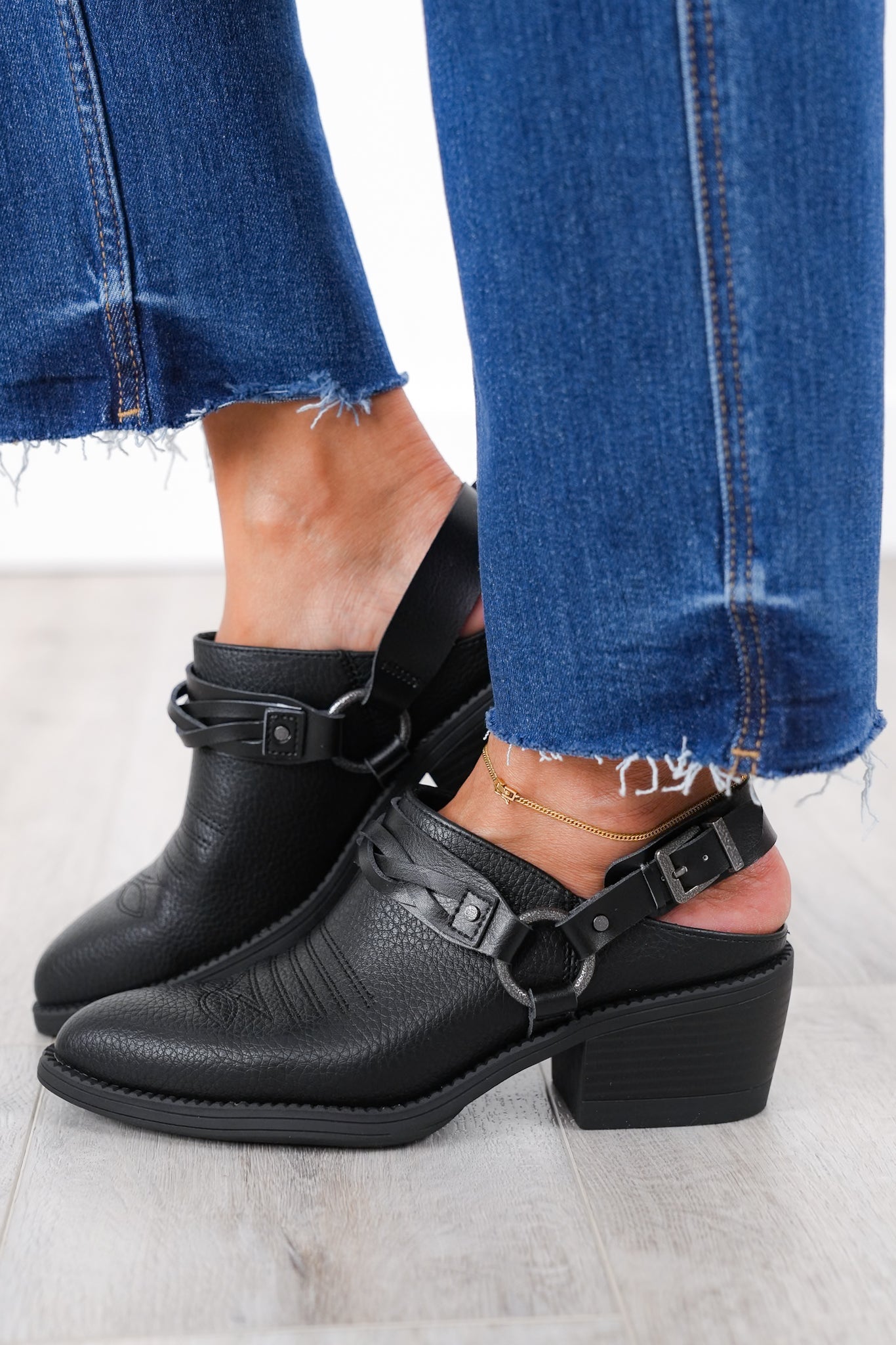 Blowfish Western Style Braided Strap Mule