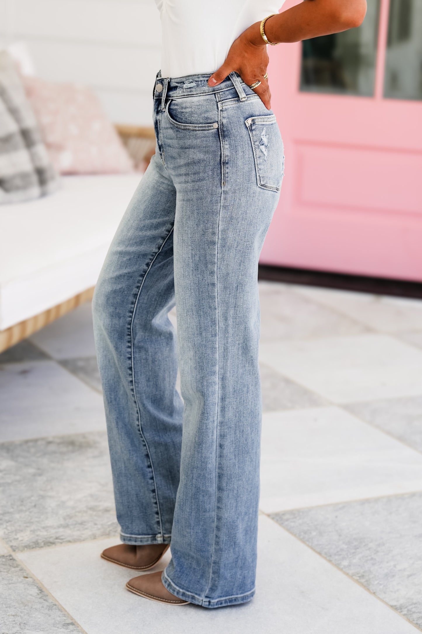 Judy Blue Total Obsession High Rise Straight Leg Jeans