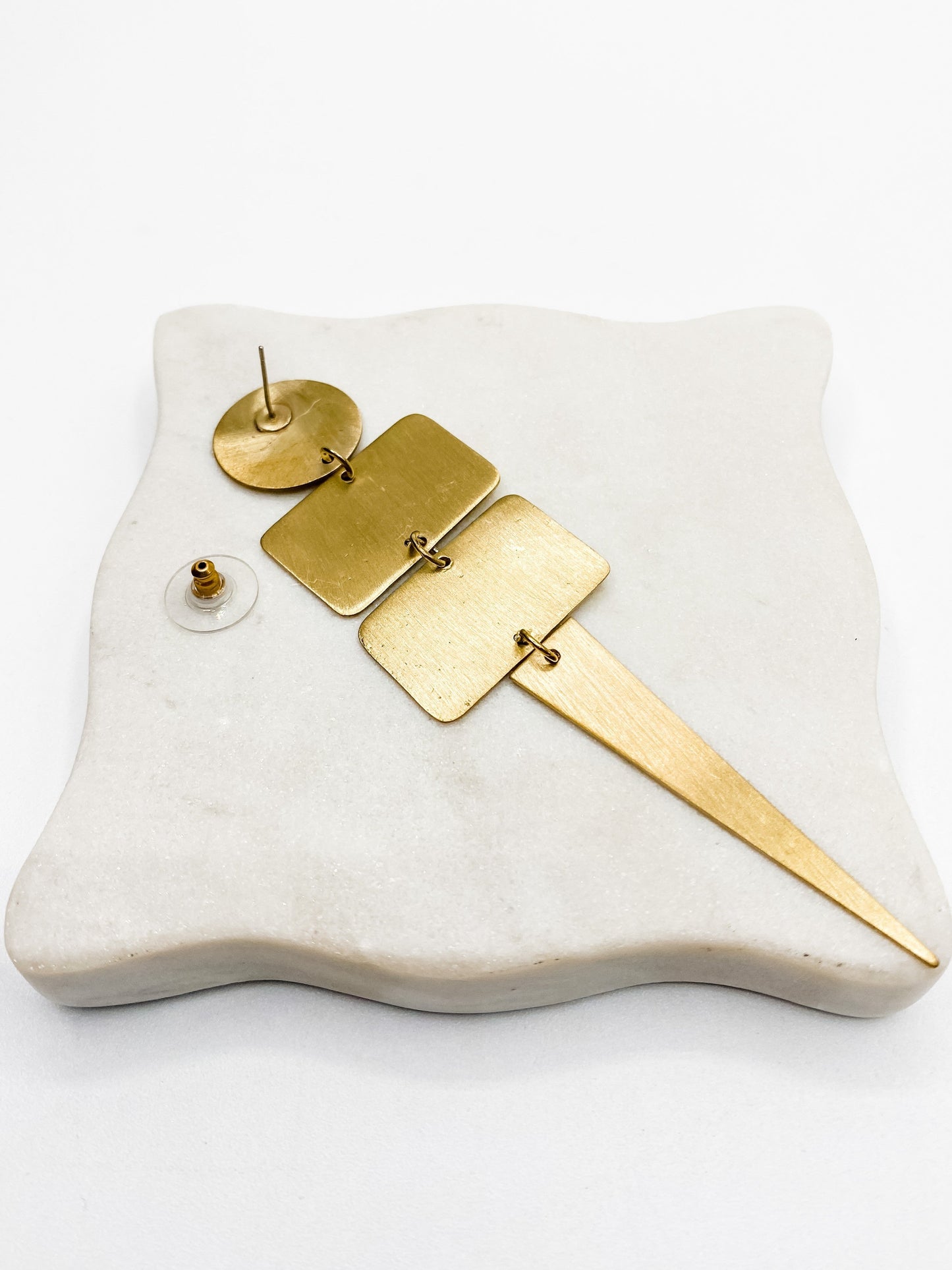 Love, Poppy "Kelly" Geometric Earrings