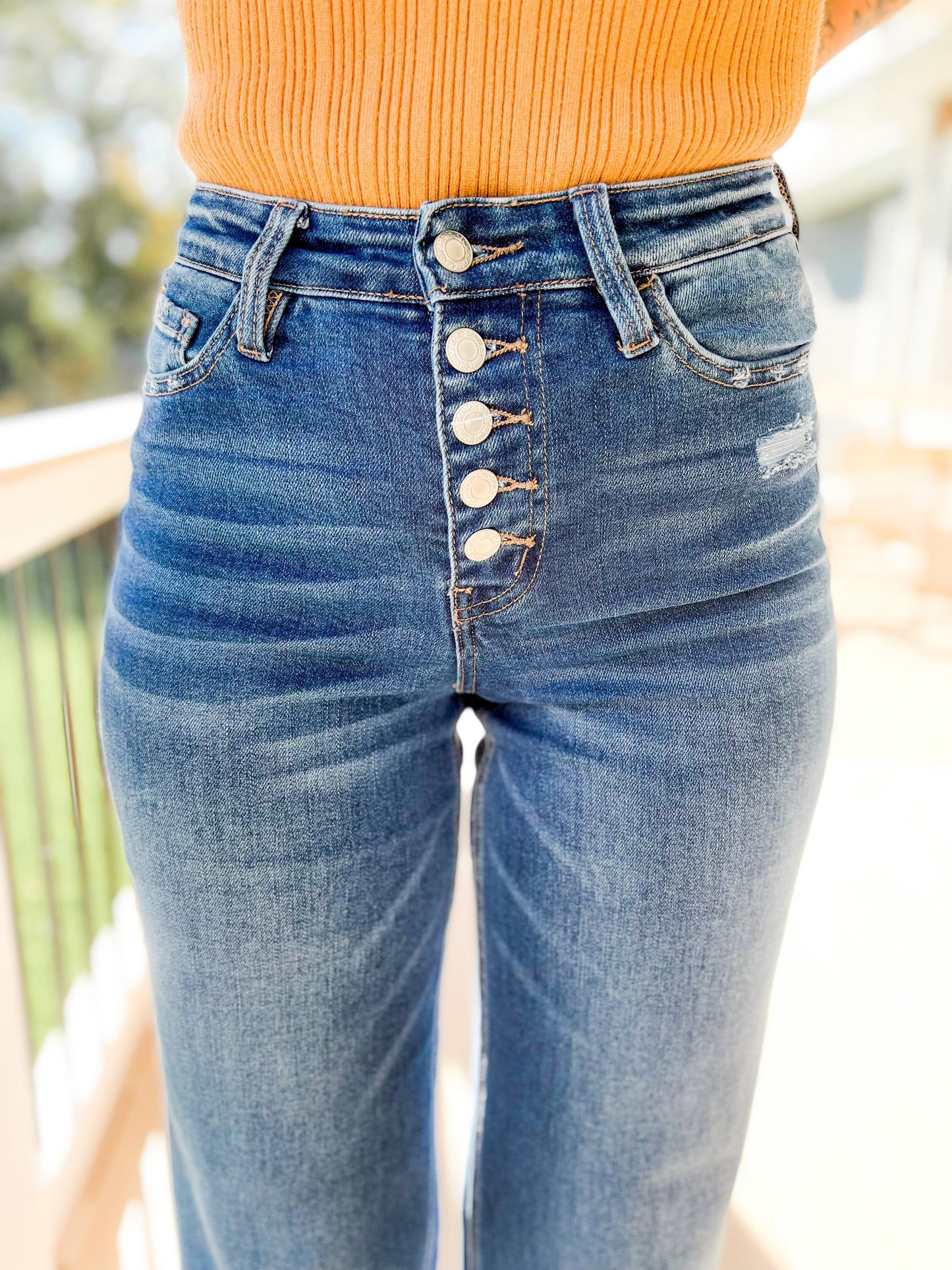 Vervet Main Super High Rise Wide Leg