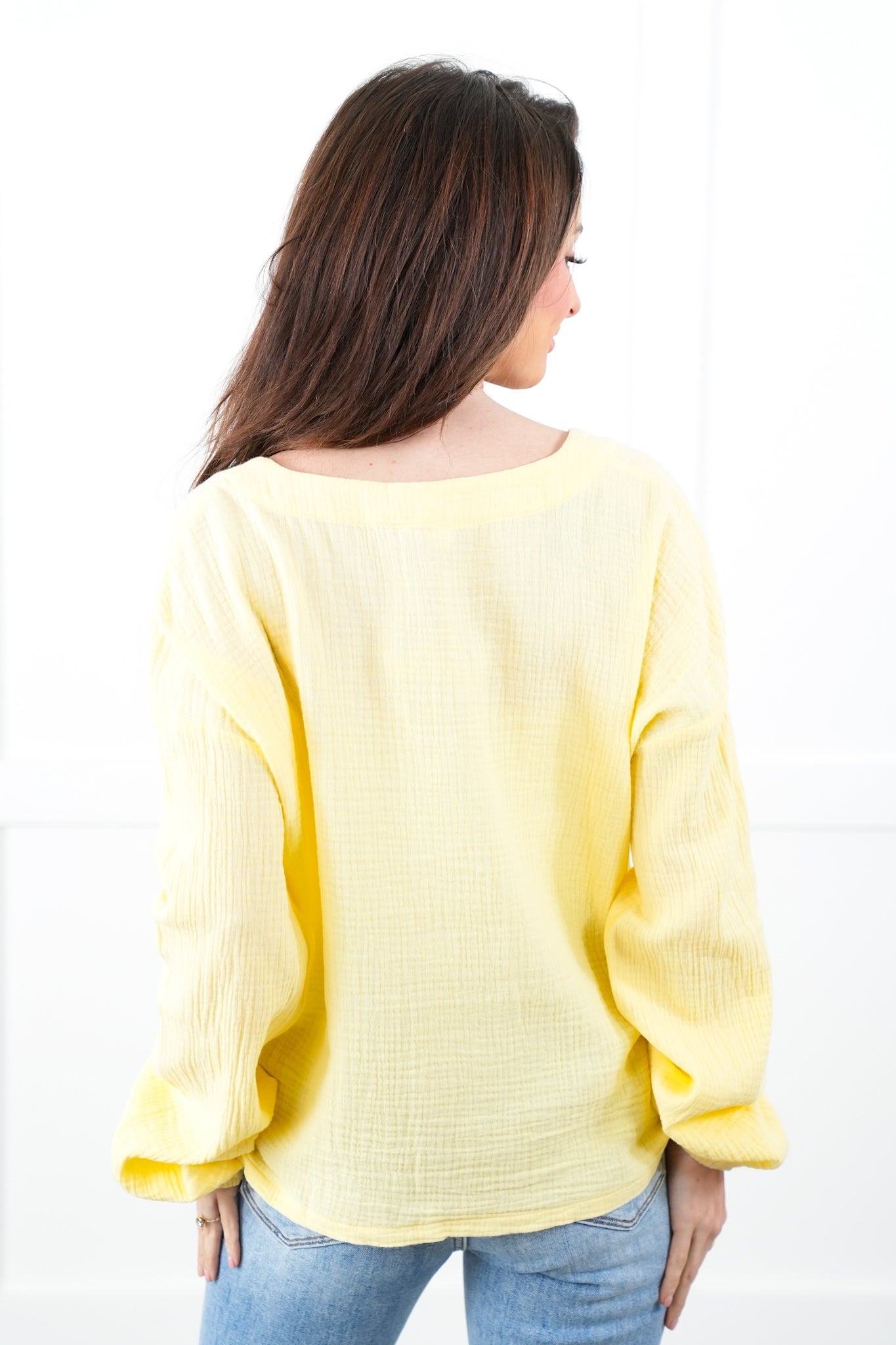 Solid Long Sleeve Button Down Cardigan With Front Pockets