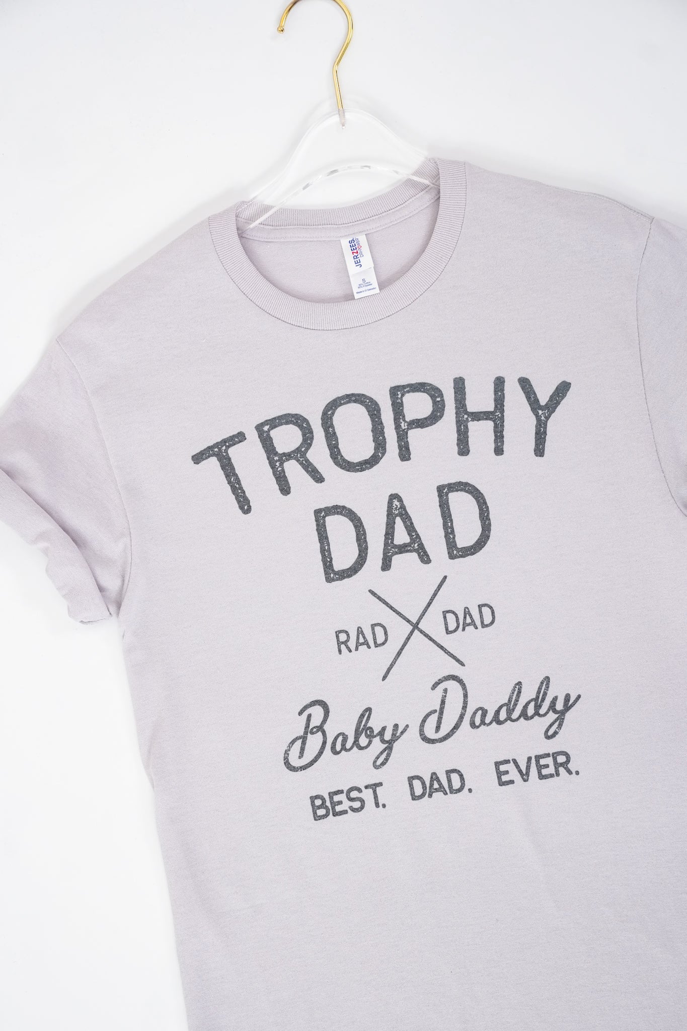 Plus/Reg Short Sleeve "Trophy Dad" Graphic Tee