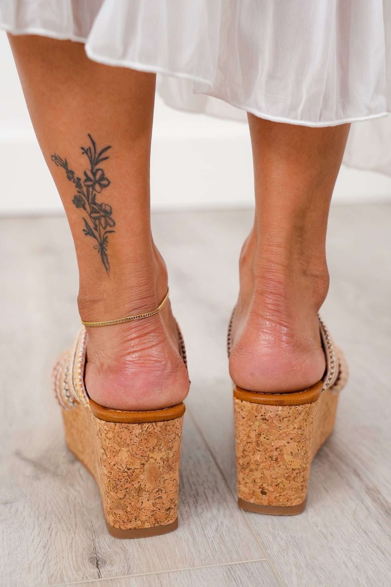 Blowfish Platform Woven Strap Wedge Heel Sandal