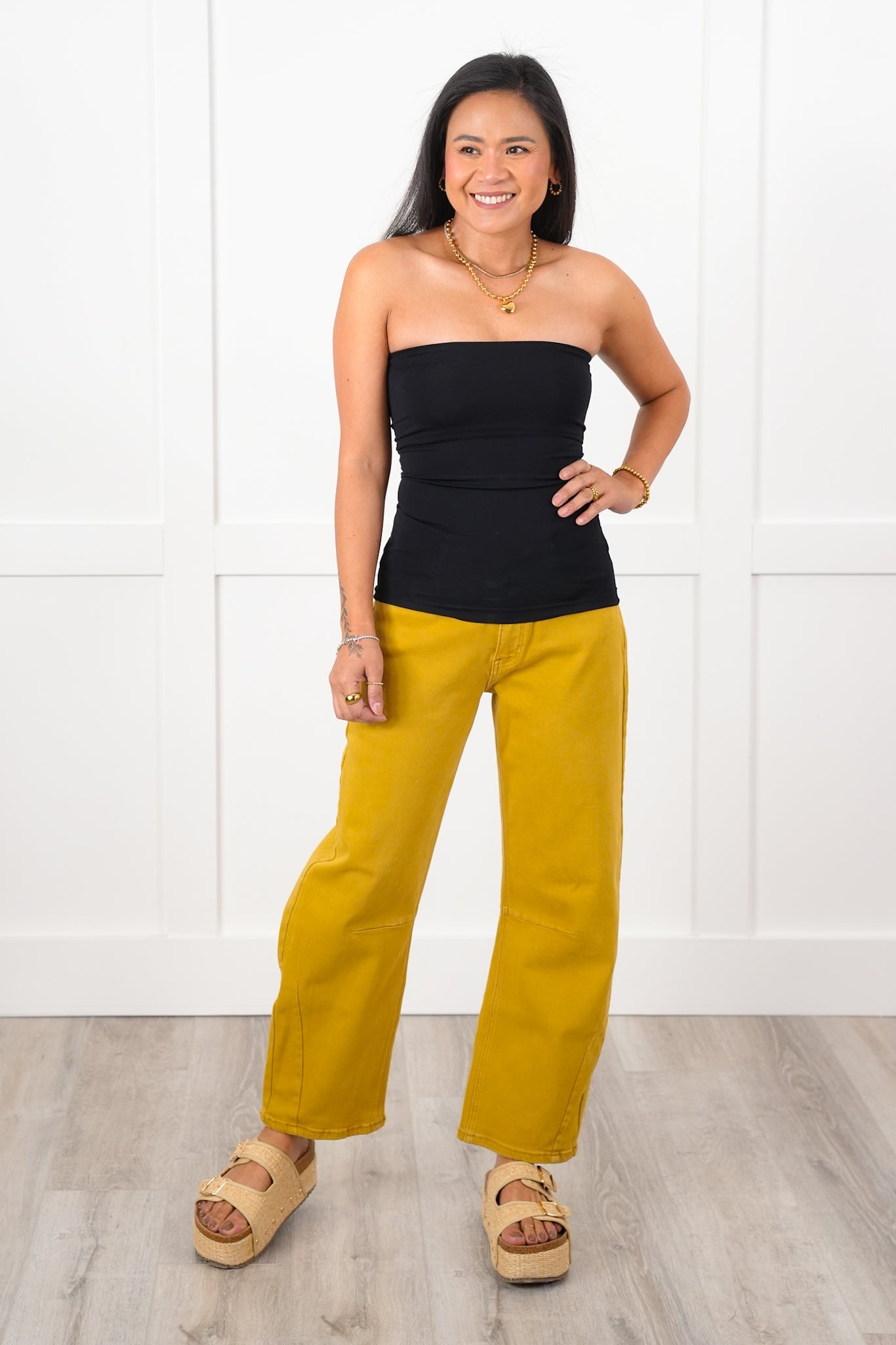 Solid Seamless Tube Top