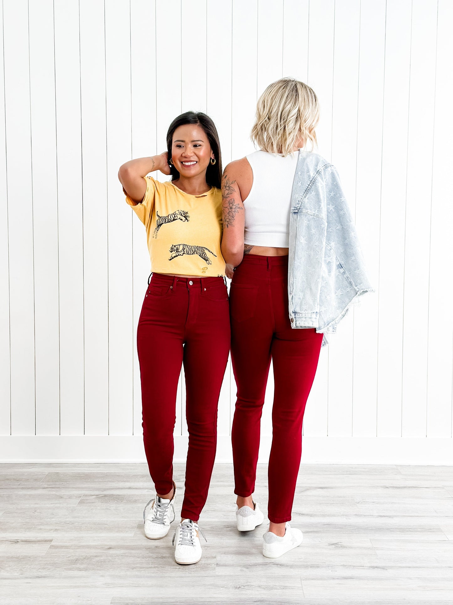 Judy Blue Scarlet Letter High Rise Tummy Control Skinny Jeans