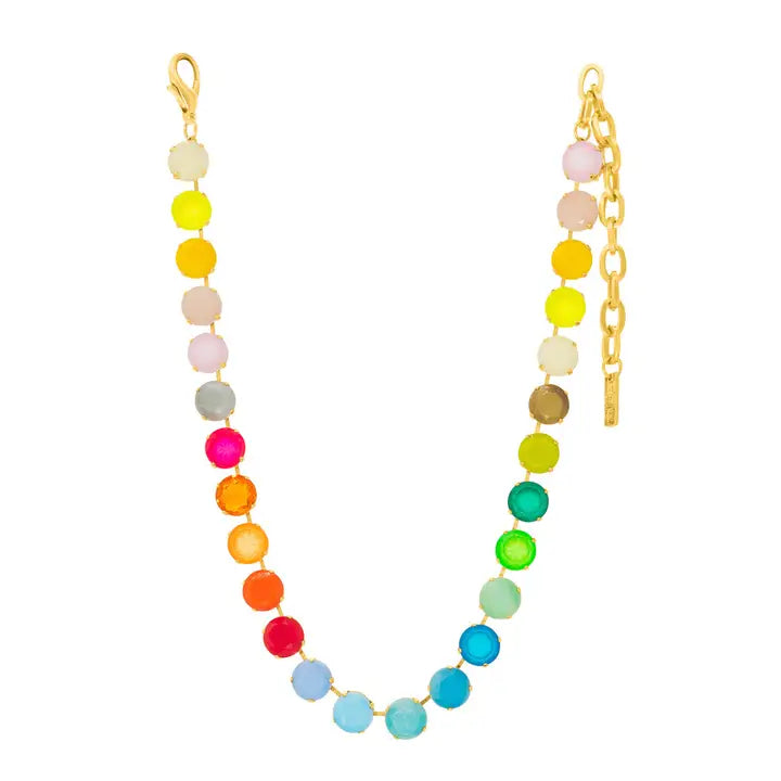 TOVA Sofia Crystal Necklace In Electric Cowboy Fairy