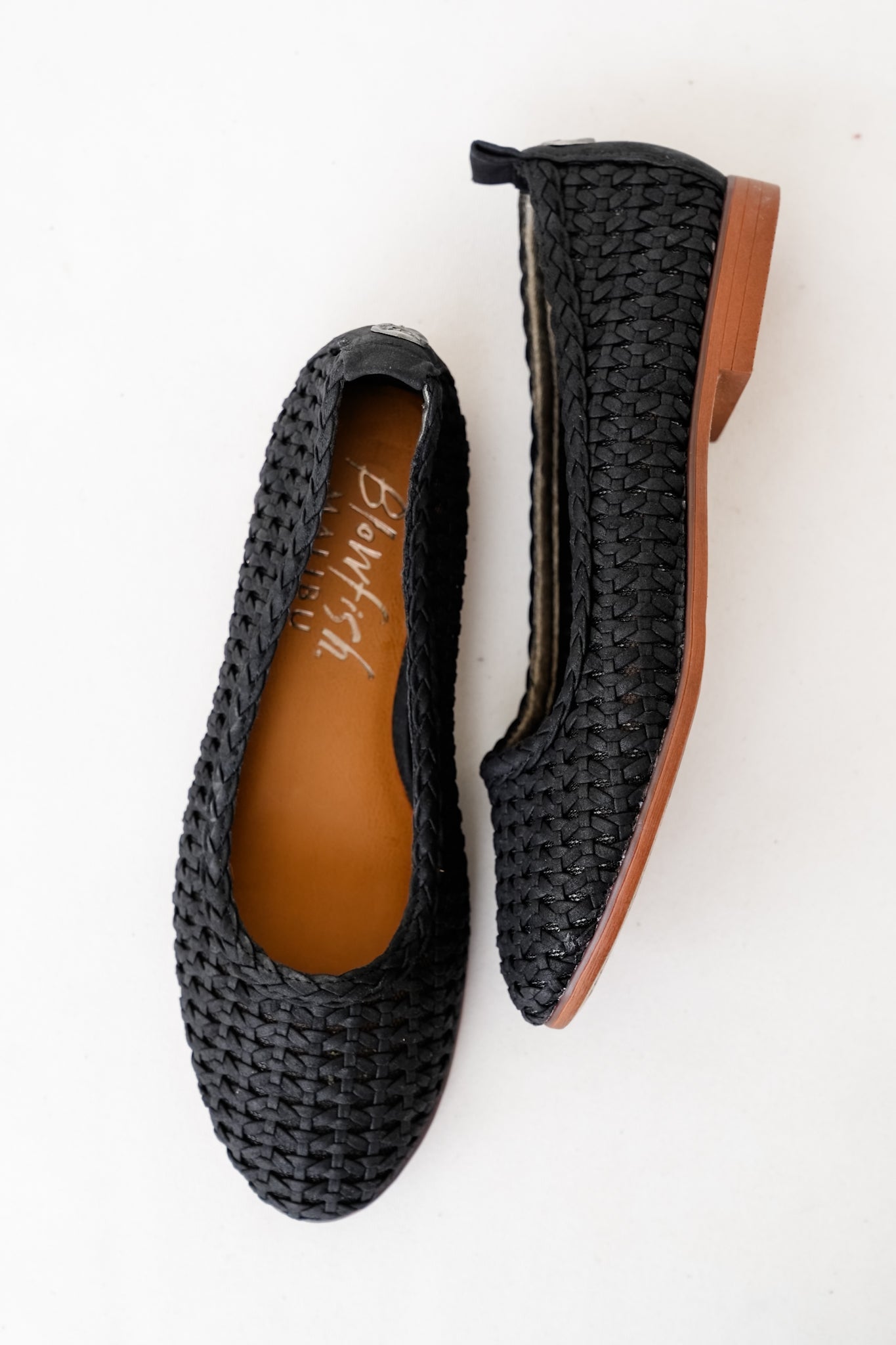 Blowfish Woven Ballet Flats with Breathable Mesh Panel