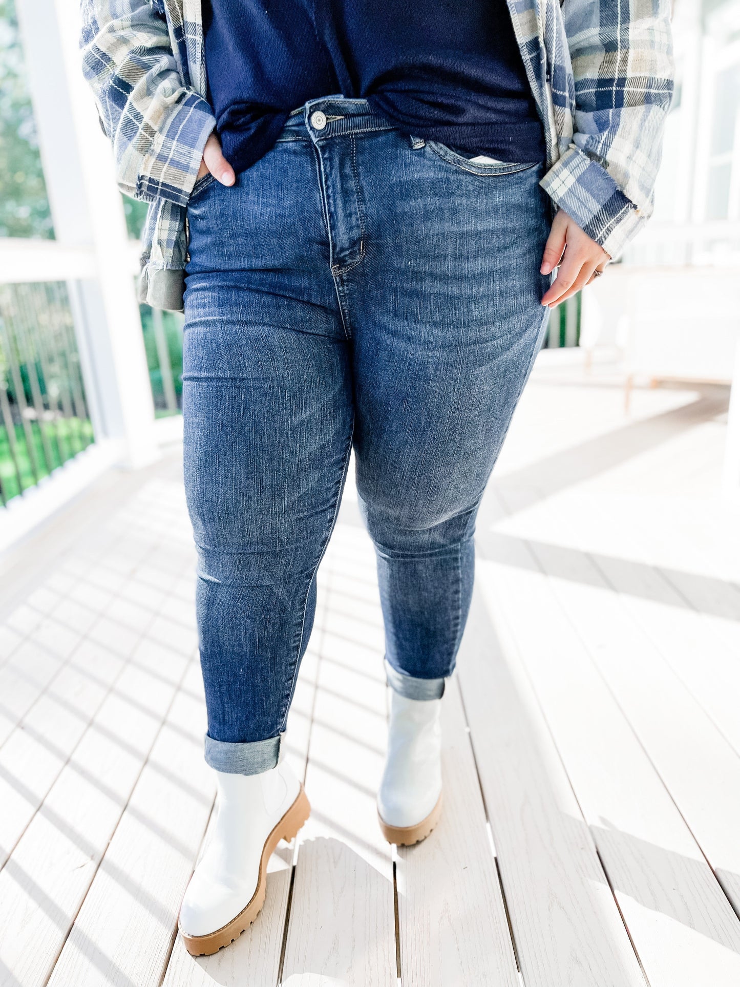 Judy Blue High Rise Tummy Control Skinny