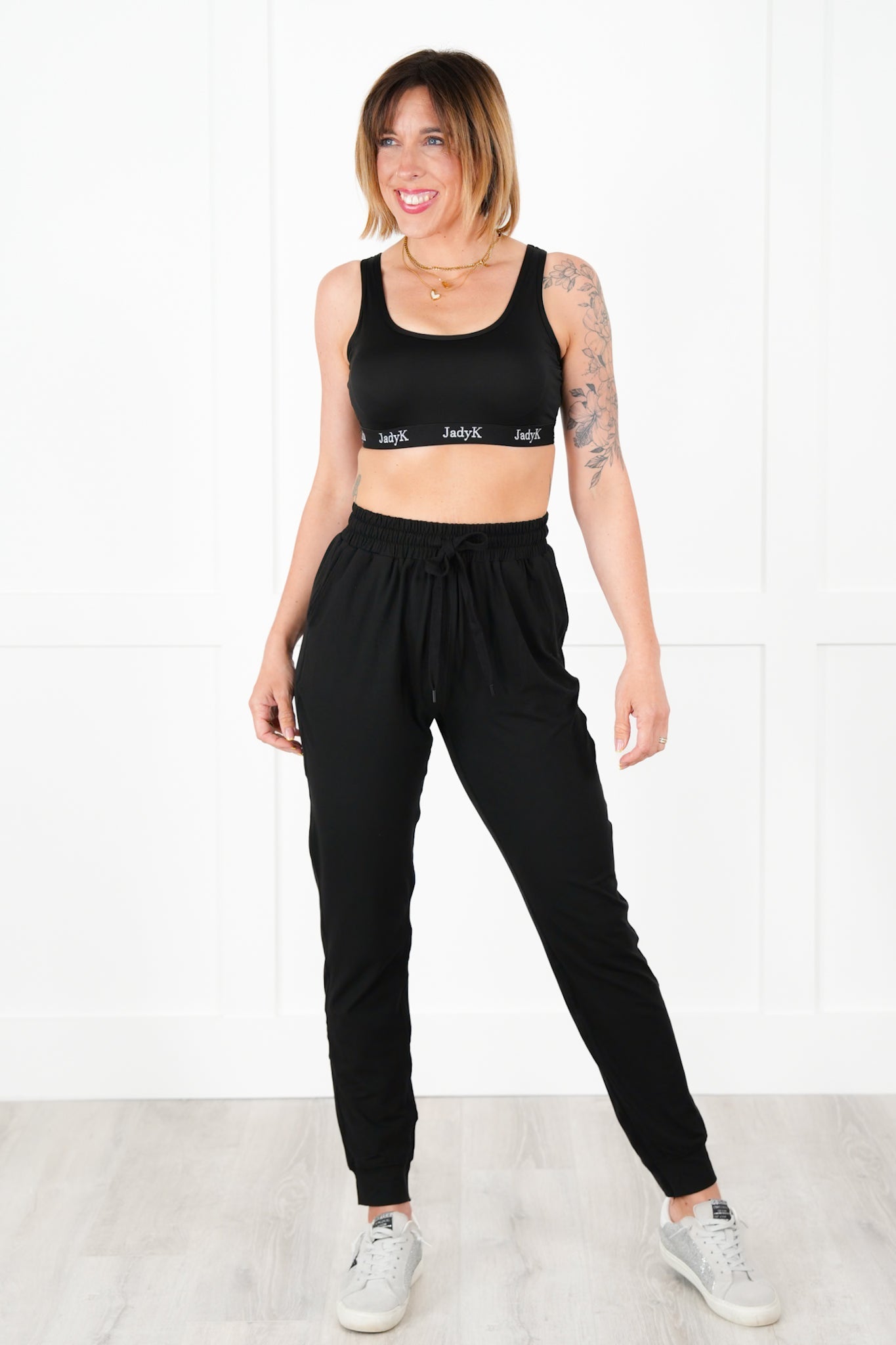 Plus/Reg Silky Sports Bra with Elastic Band (Multiple Colors)