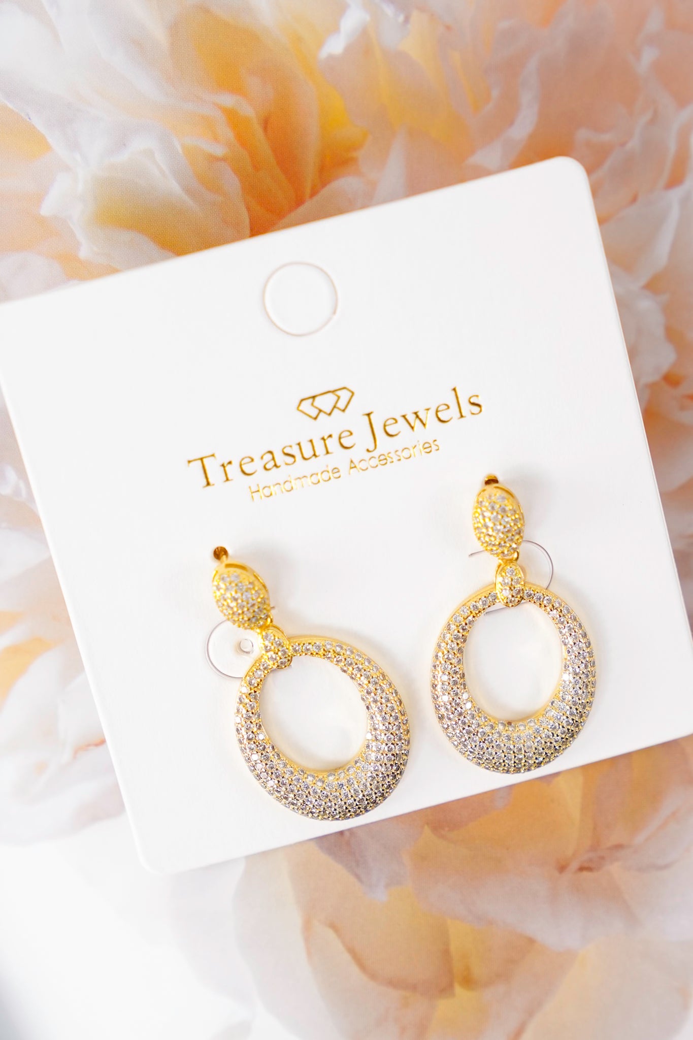 Treasure Jewels Gleaming Pavé Earrings