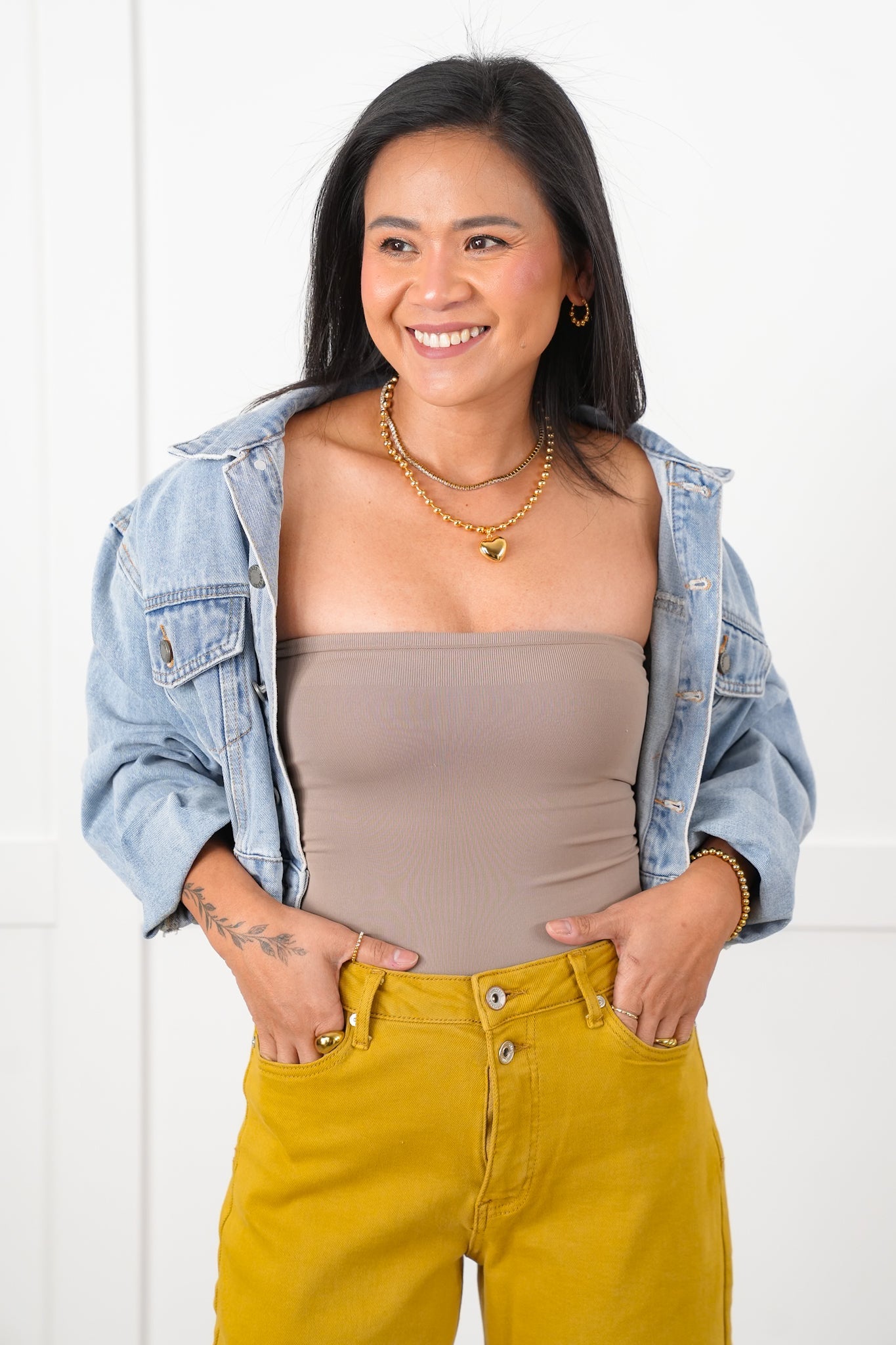 Solid Seamless Tube Top