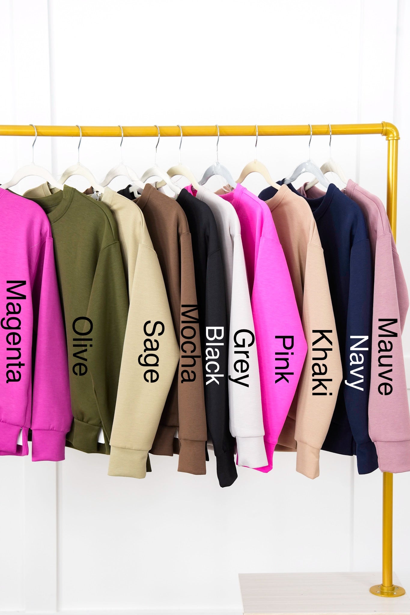 Door Buster!!! Plus/Reg Super Soft Long Sleeve Round Neck Pullover Top