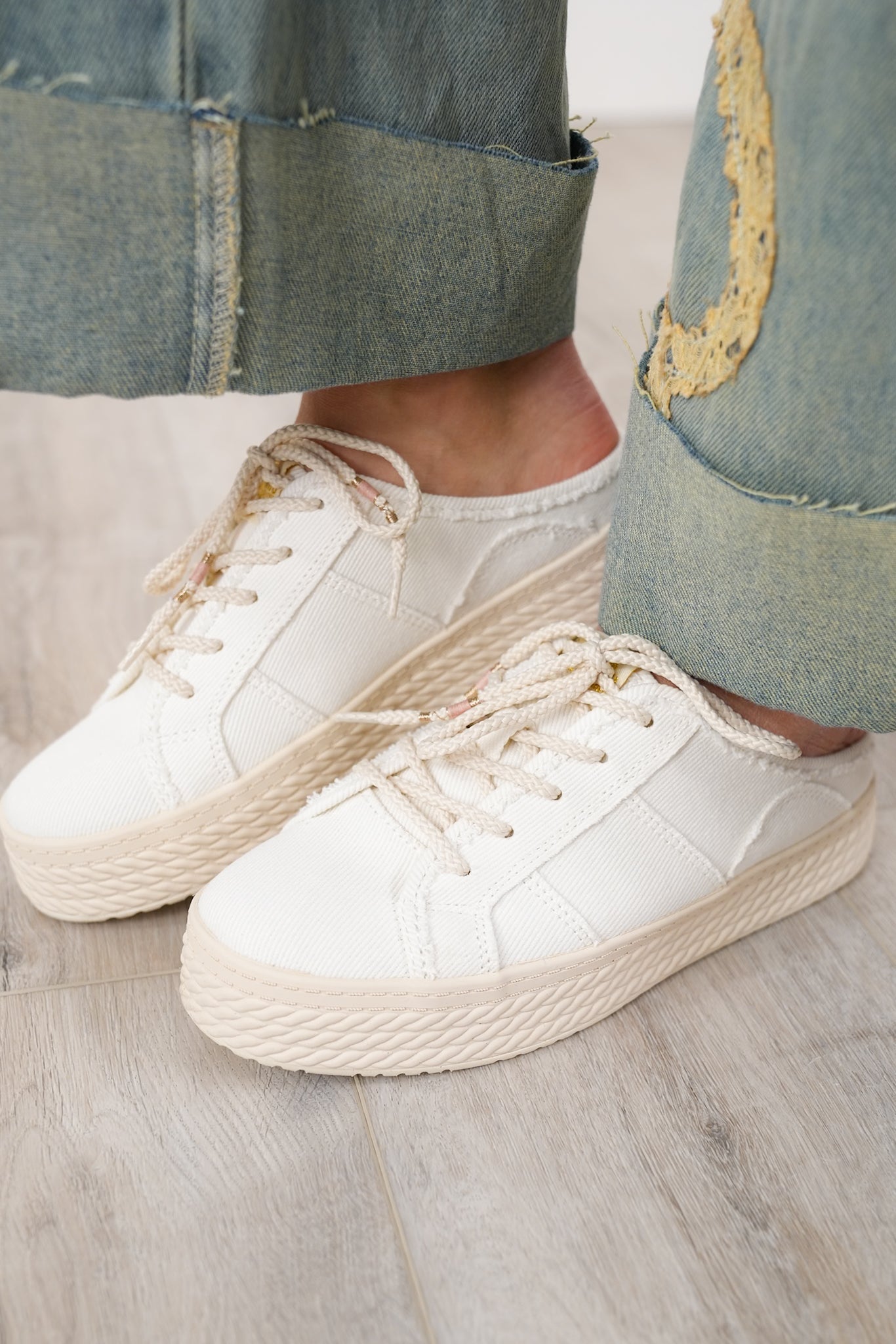 Blowfish Backless Slip On Mule Sneaker