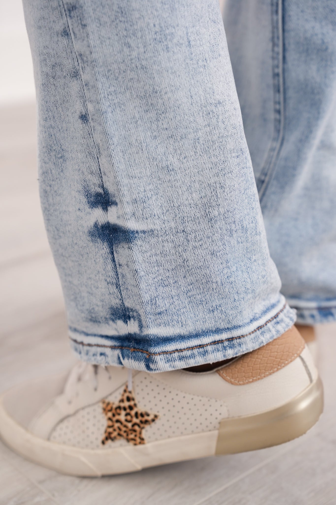 Vervet High Rise Vintage Wash Seamless Bootcut Jeans