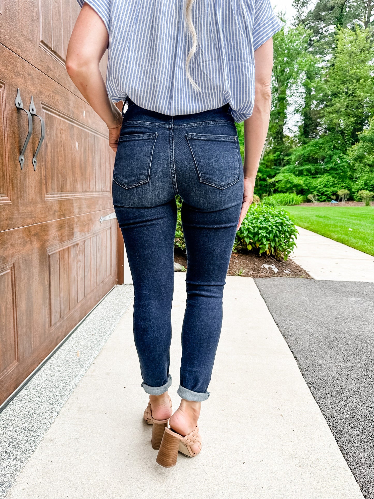 Judy Blue Everyday Wear 2.0 High Waist Non-Distressed Skinny Jeans