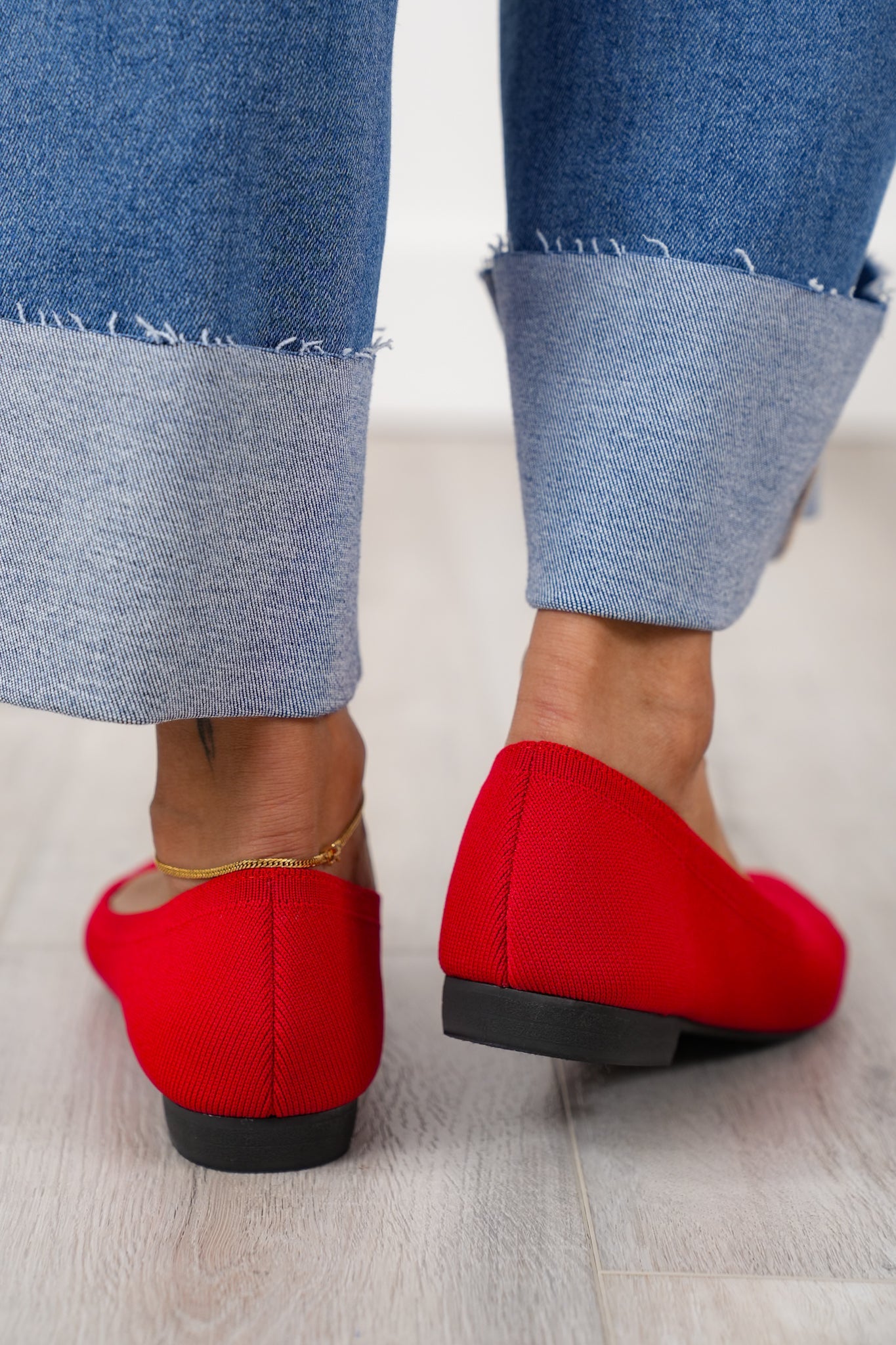 MIA Textured Knit Ballet Flat
