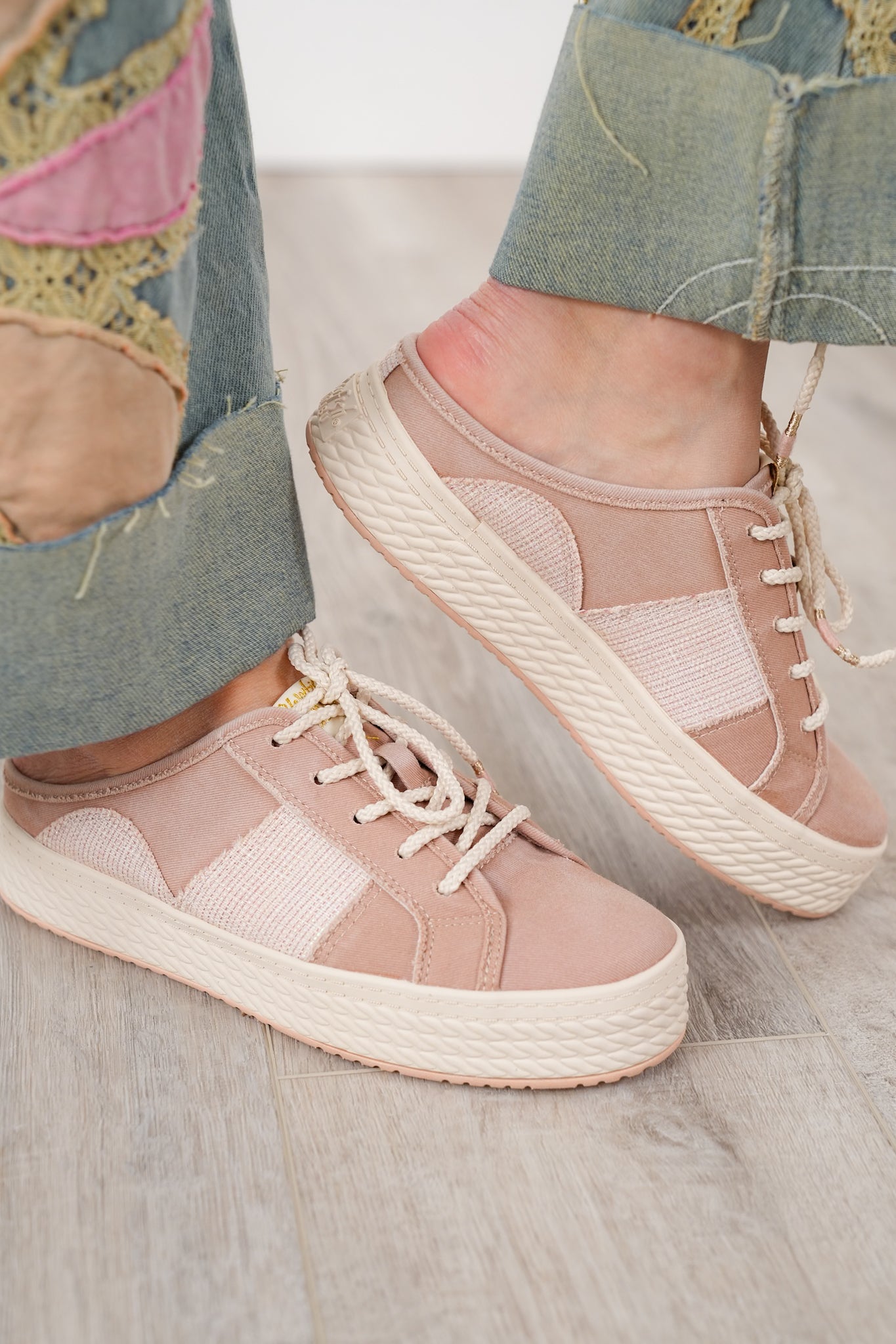 Blowfish Backless Slip On Mule Sneaker