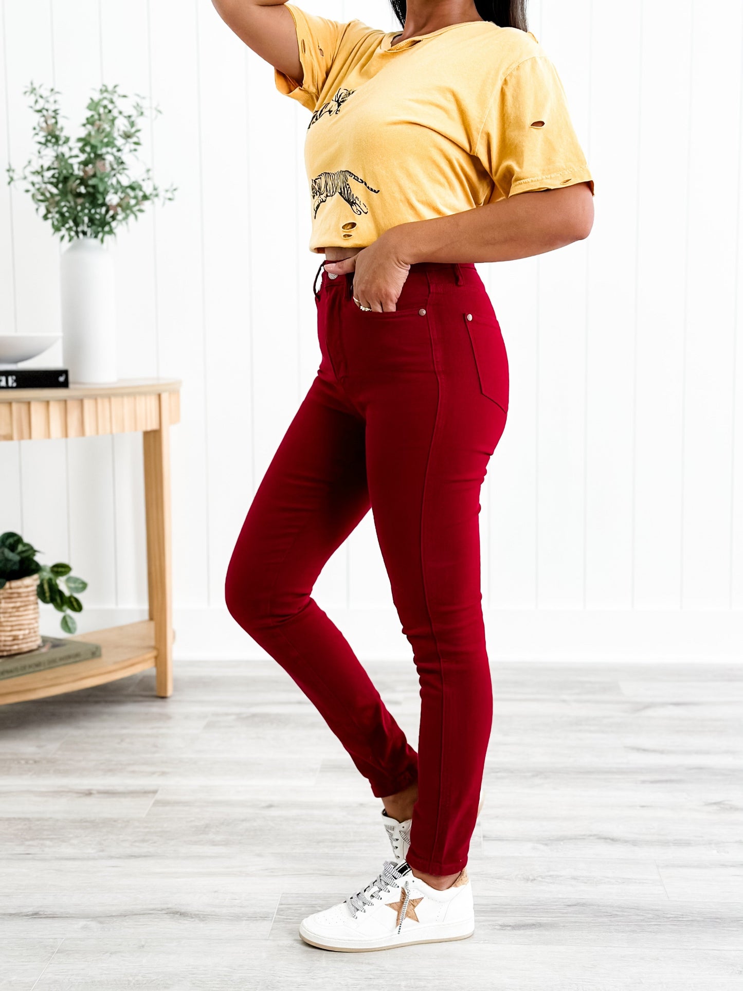 Judy Blue Scarlet Letter High Rise Tummy Control Skinny Jeans