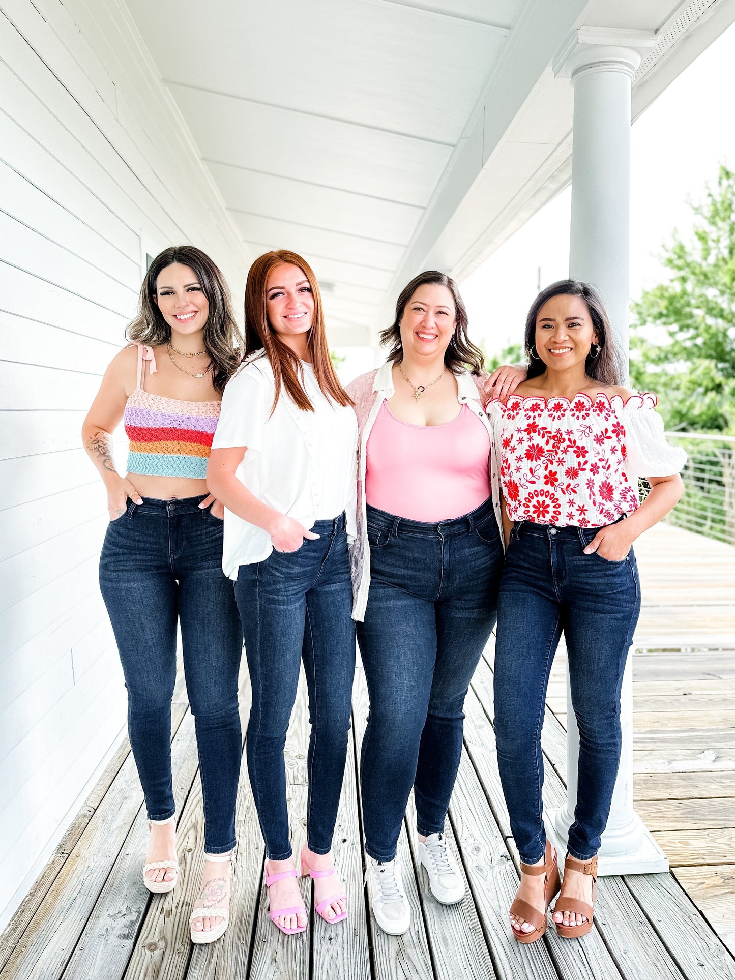 Judy Blue Everyday Wear 2.0 High Waist Non-Distressed Skinny Jeans