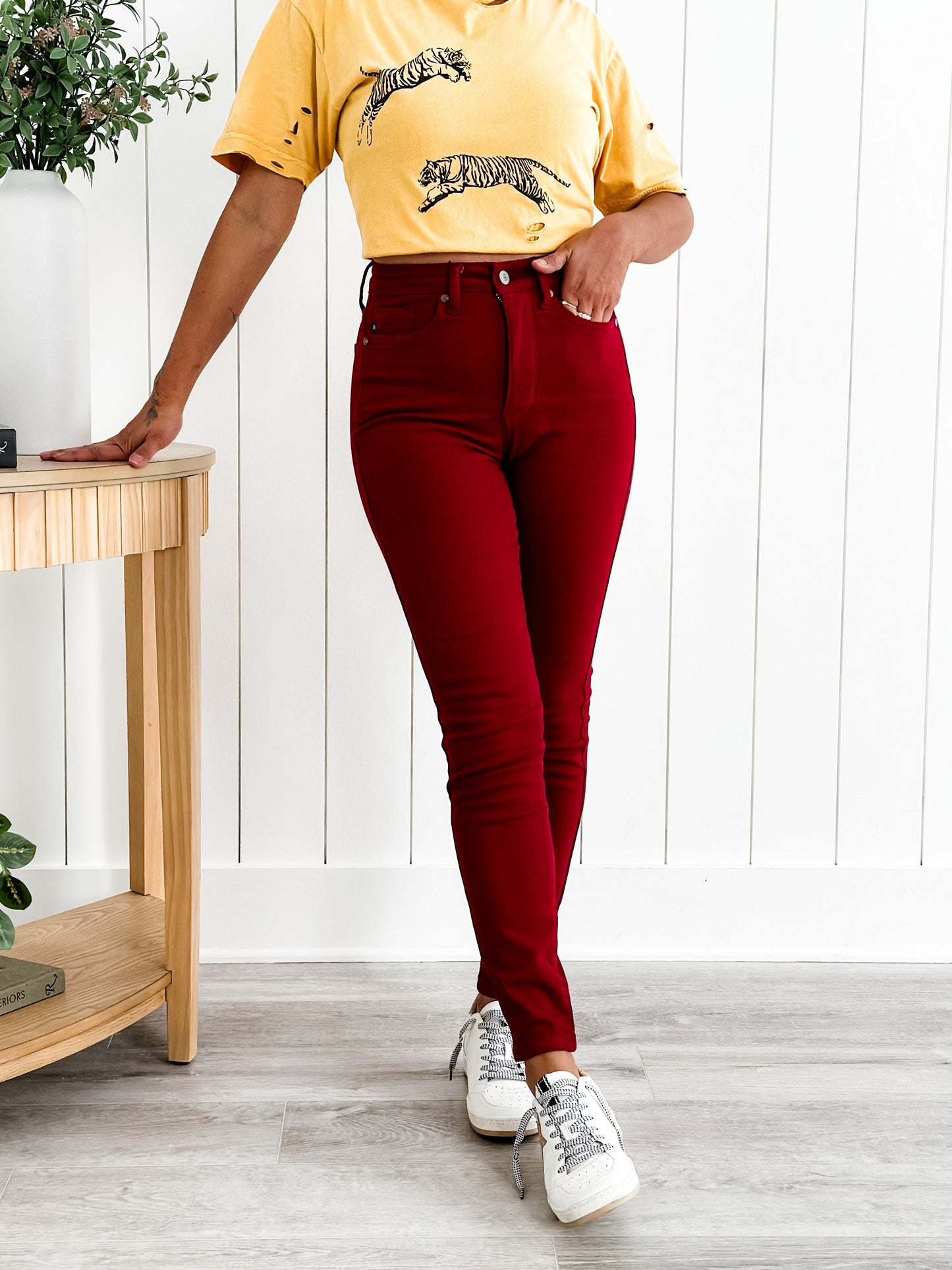 Judy Blue Scarlet Letter High Rise Tummy Control Skinny Jeans
