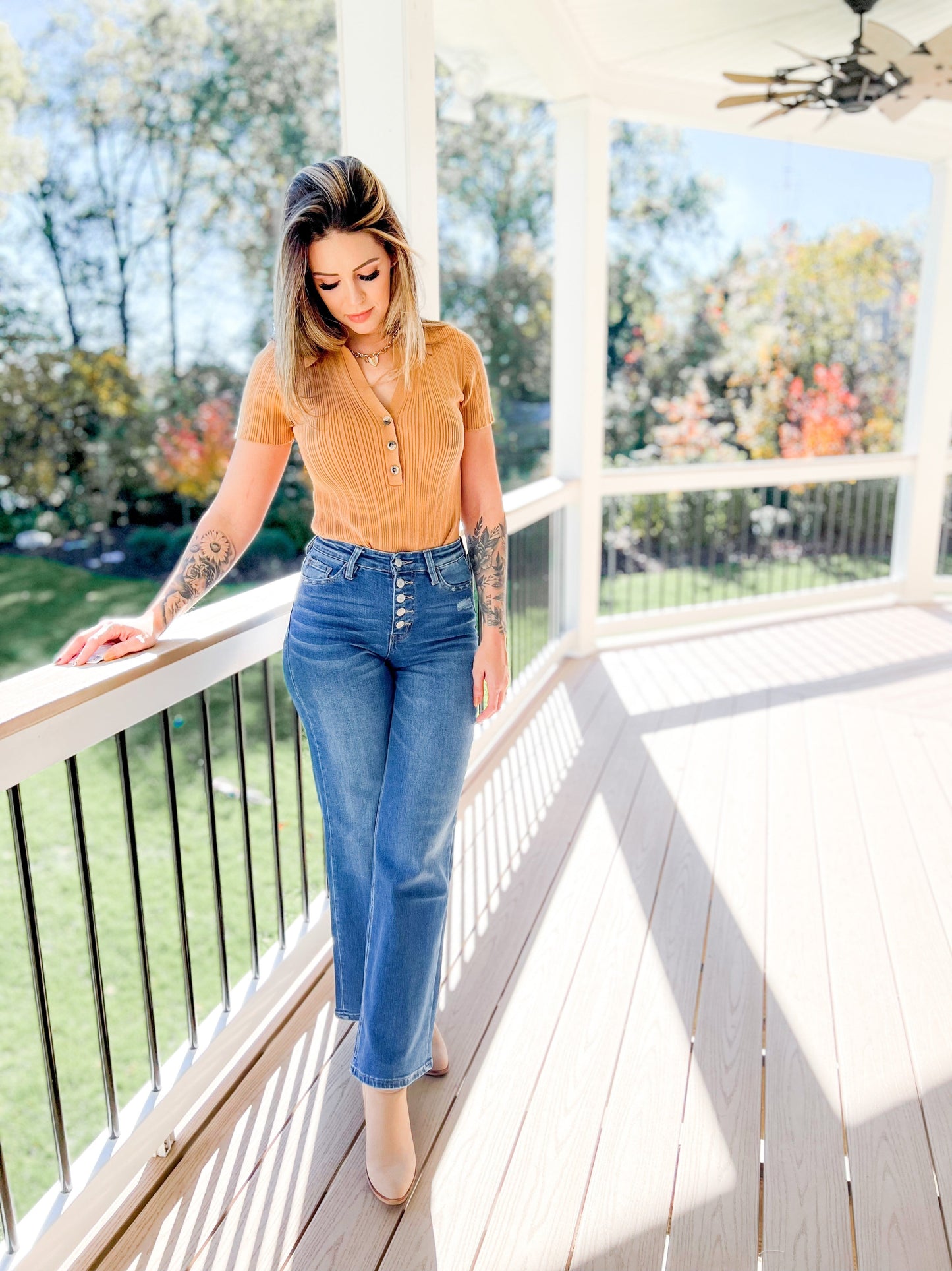 Vervet Main Super High Rise Wide Leg