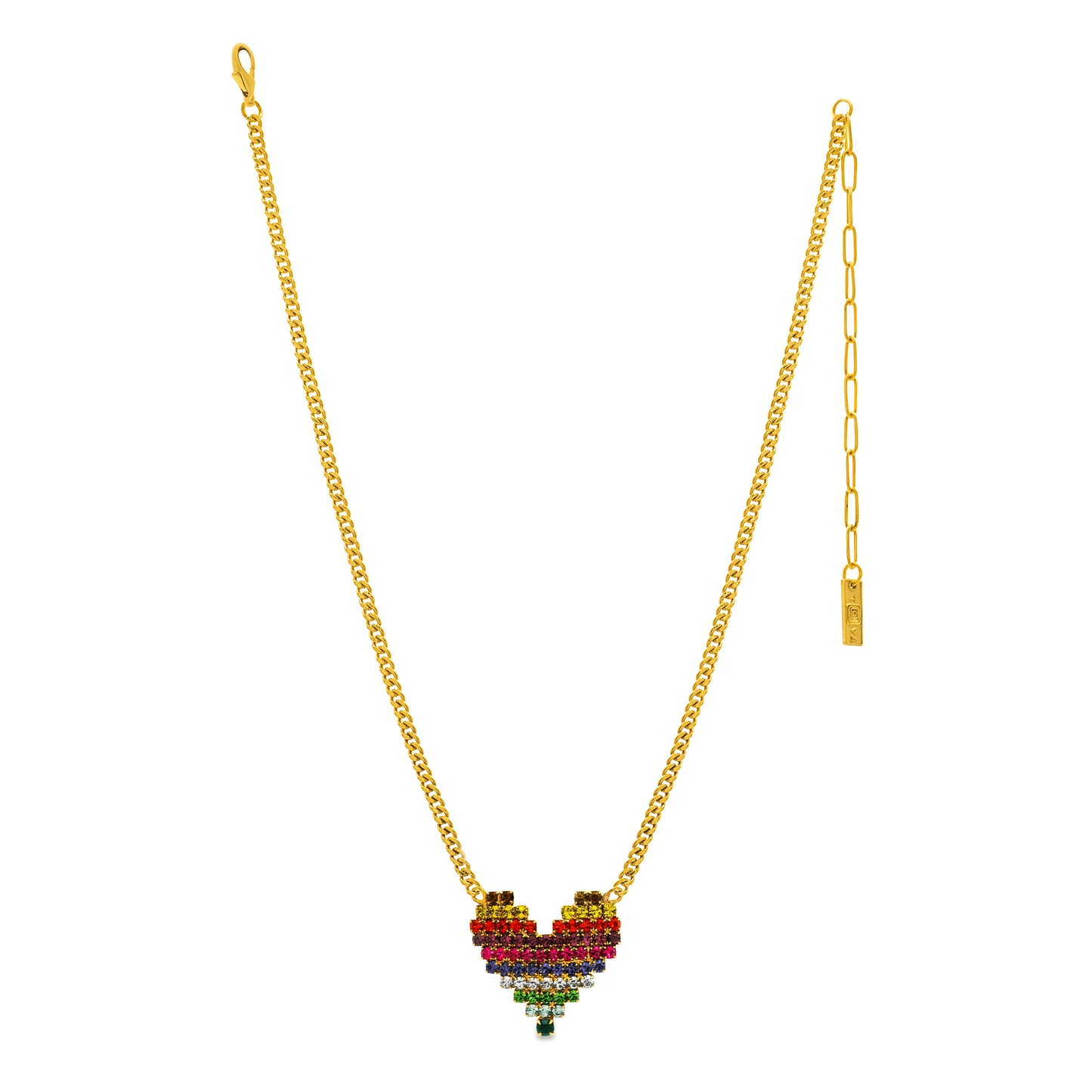 TOVA Candy Heart Necklace