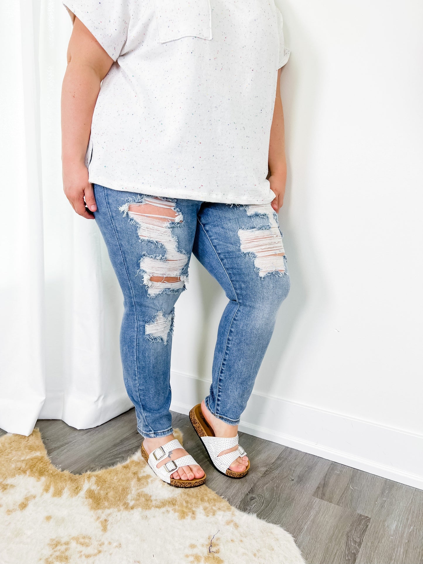 Judy Blue Mommin' Ain't Easy Jeans