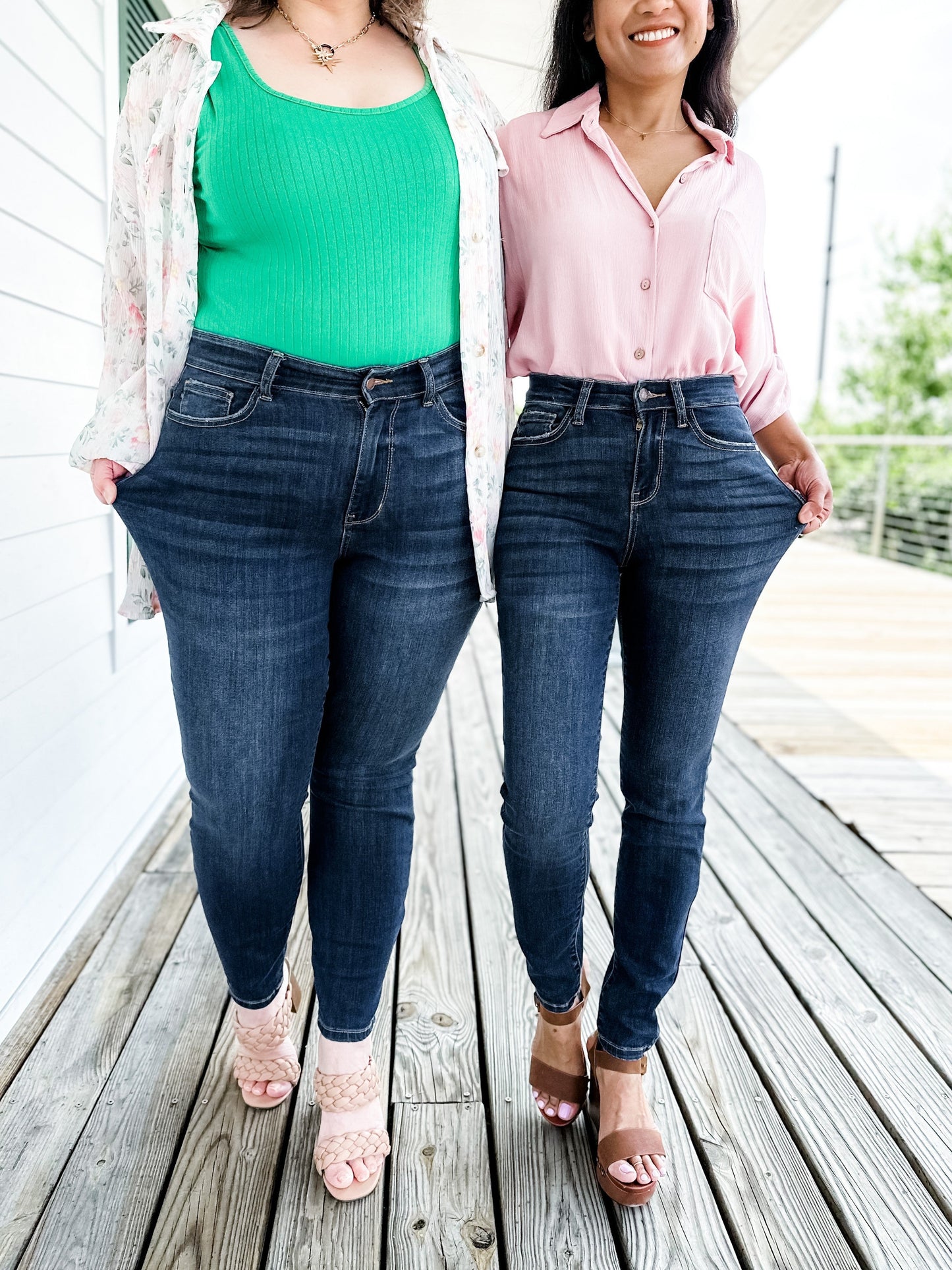 Judy Blue Sweet Escape Dark Wash Relaxed Fit Jeans