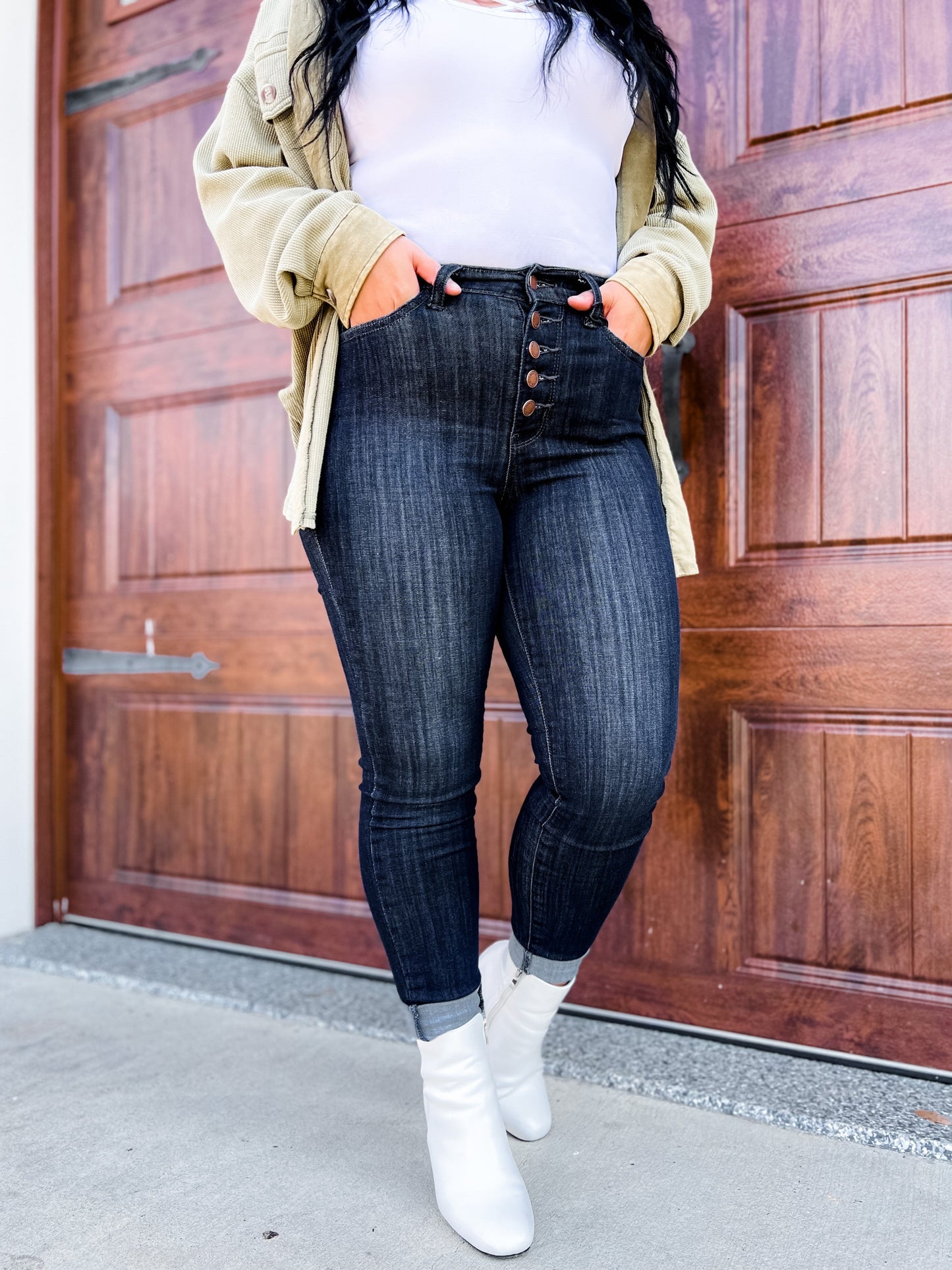 Judy Blue Penny Lane Dark Wash High Rise Skinny