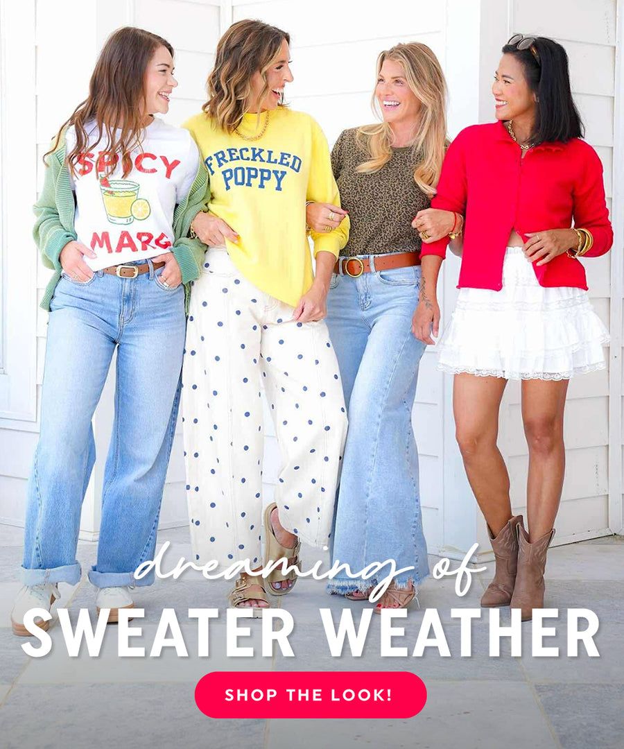 Sweater weather, pre fall collection!