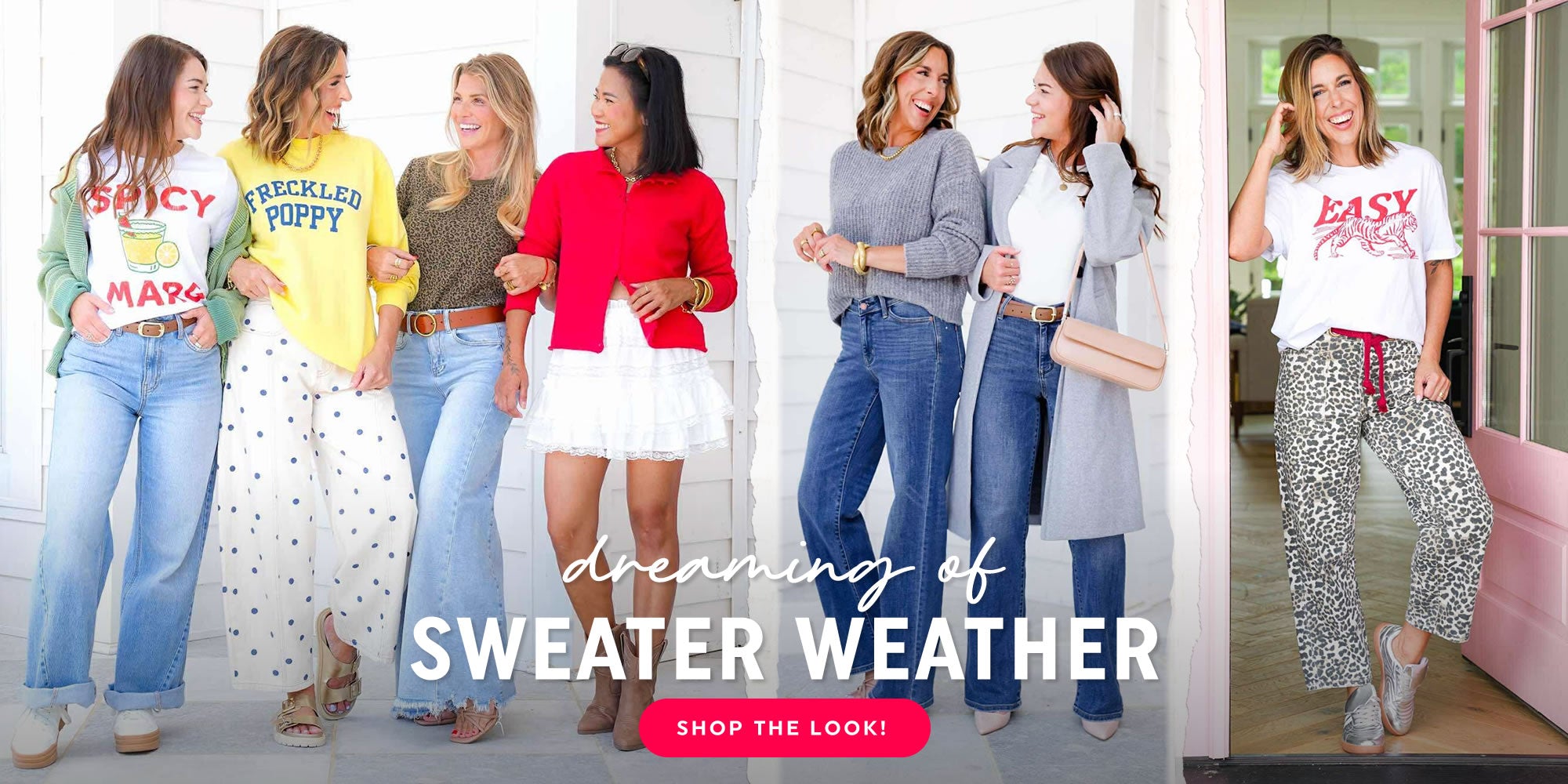 Sweater weather, pre fall collection!