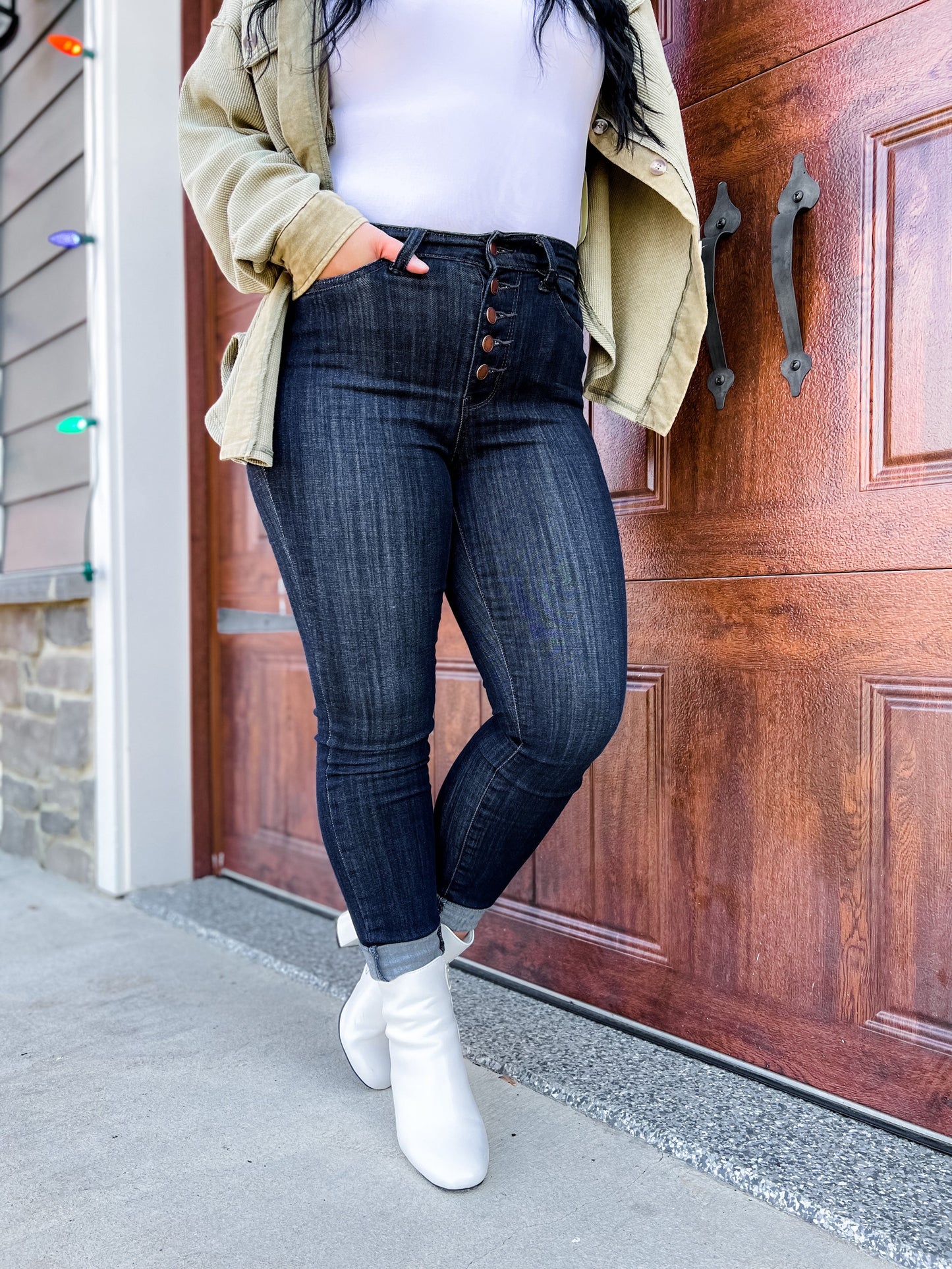 Judy Blue Penny Lane Dark Wash High Rise Skinny