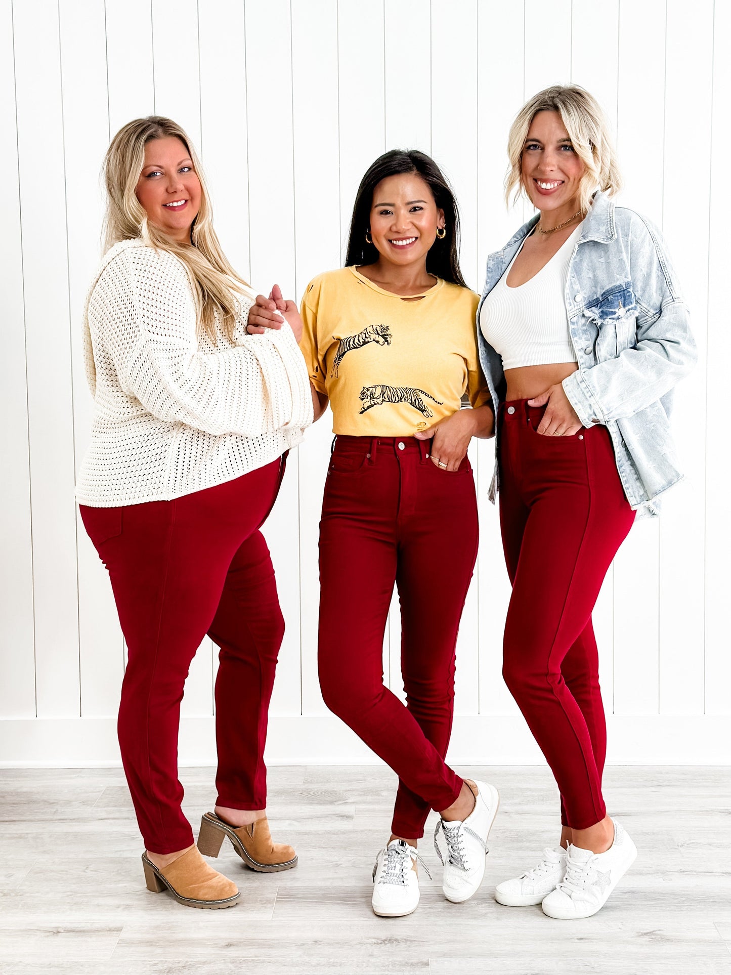 Judy Blue Scarlet Letter High Rise Tummy Control Skinny Jeans