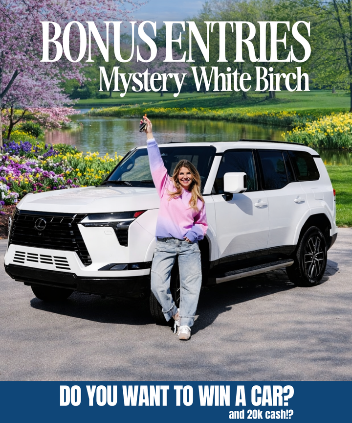 6,000 ENTRIES White Birch branded bundle