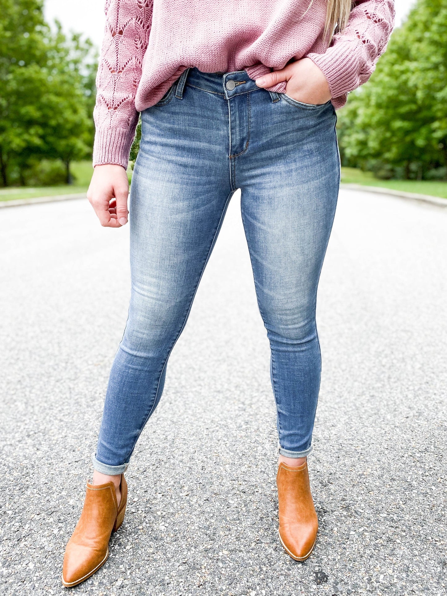 Judy Blue BEST DAMN SKINNIES EVER (BDS) Pin Tacked Non-Distressed