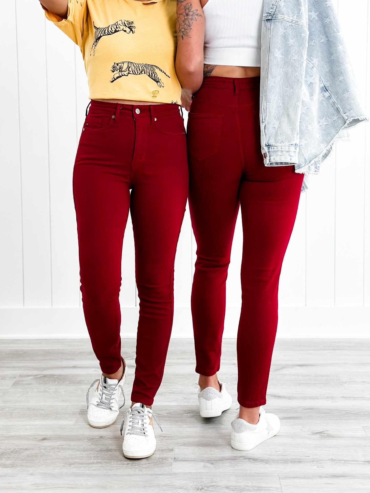 Judy Blue Scarlet Letter High Rise Tummy Control Skinny Jeans