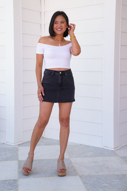 RFM Black Basic Skort