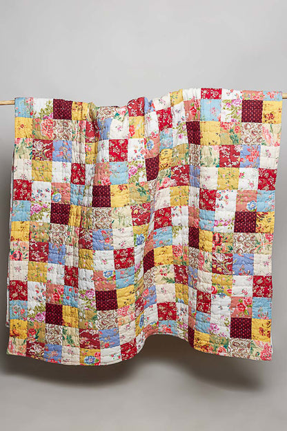 POL Quilted Throw Blanket