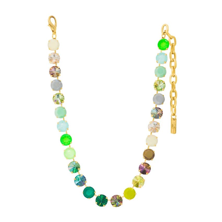 TOVA The Sofia Crystal Necklace In Chayanne - Freckled Poppy