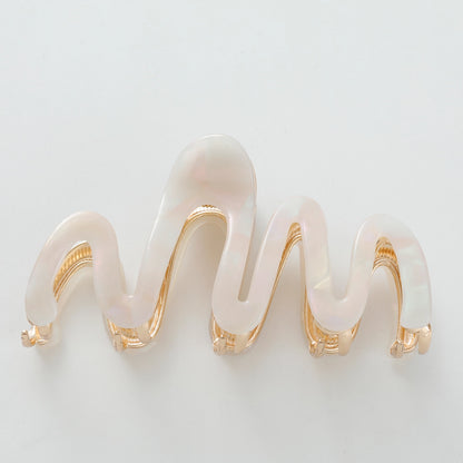 Willow Large Squiggle Metal Claw Clip