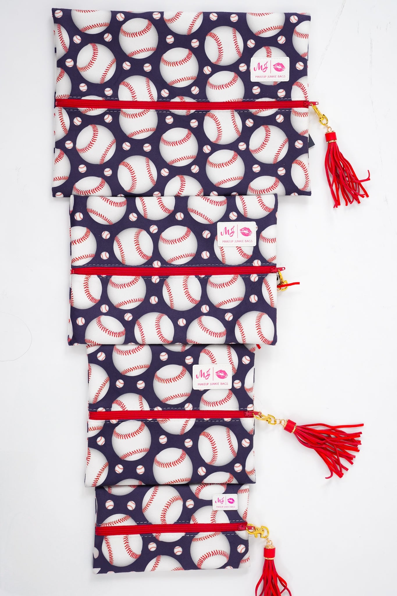 Makeup Junkie Bags Sports Fan Baseball