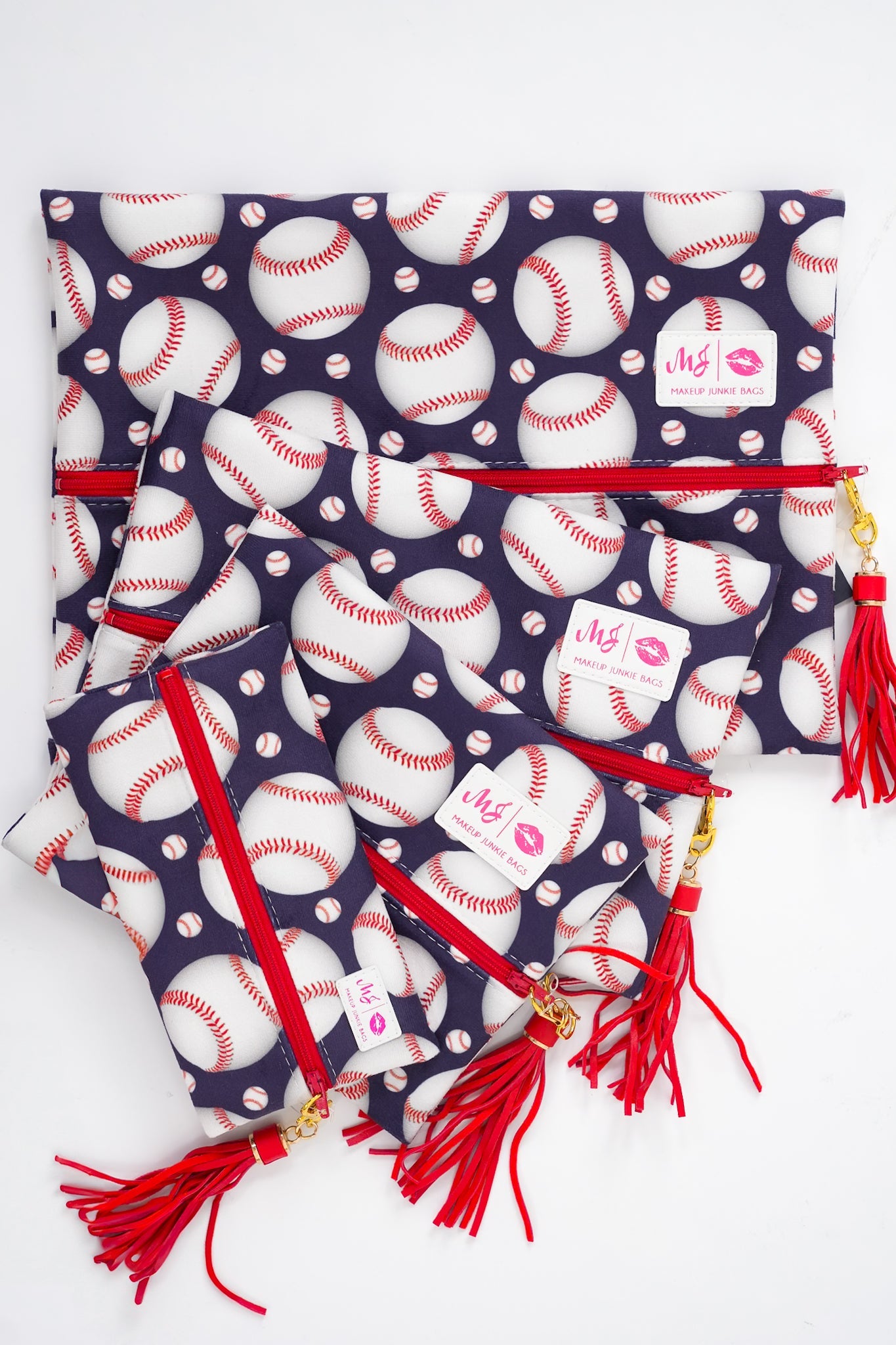 Makeup Junkie Bags Sports Fan Baseball