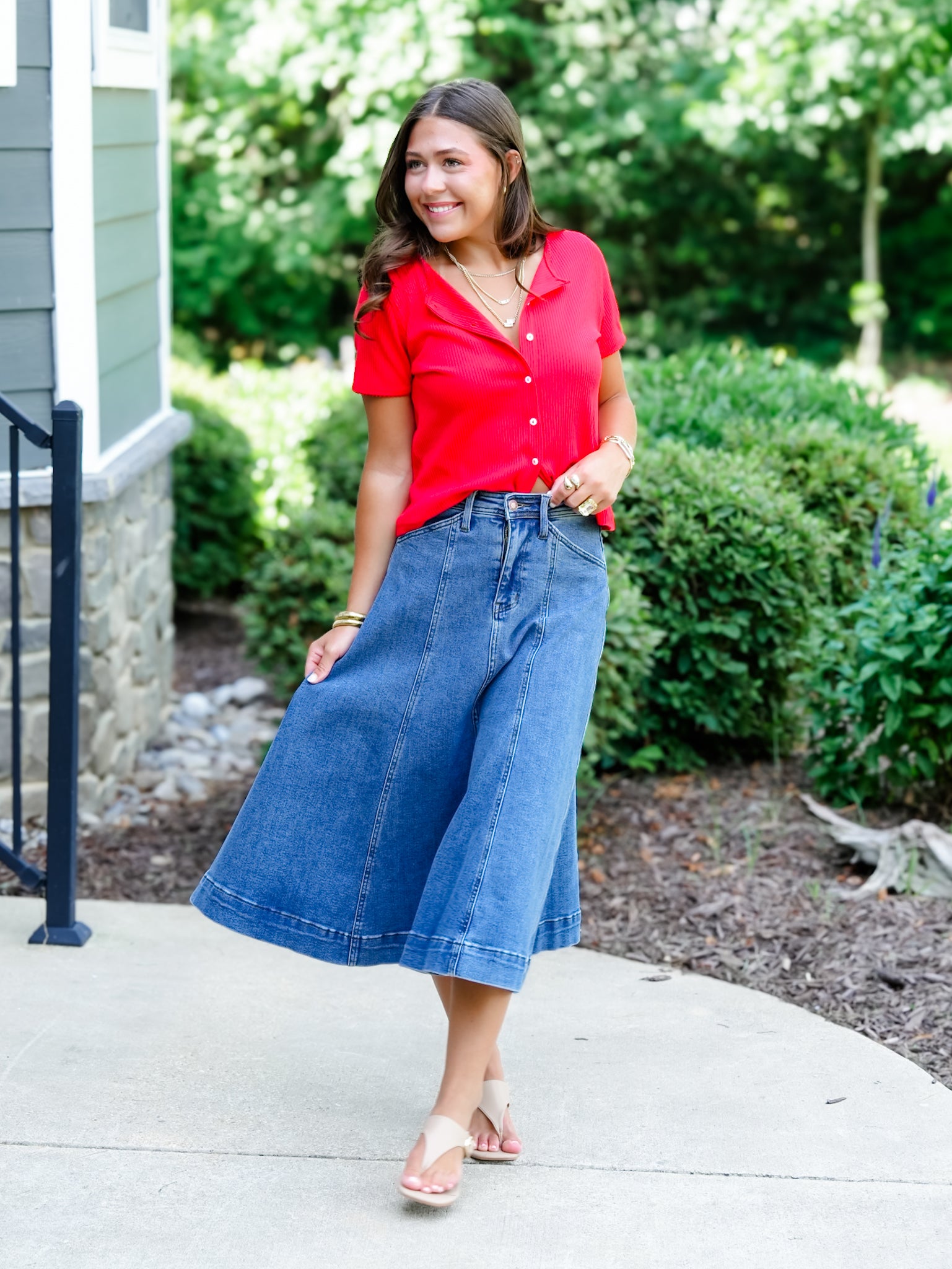 Judy Blue Medium Wash Lasso Skirt – Freckled Poppy