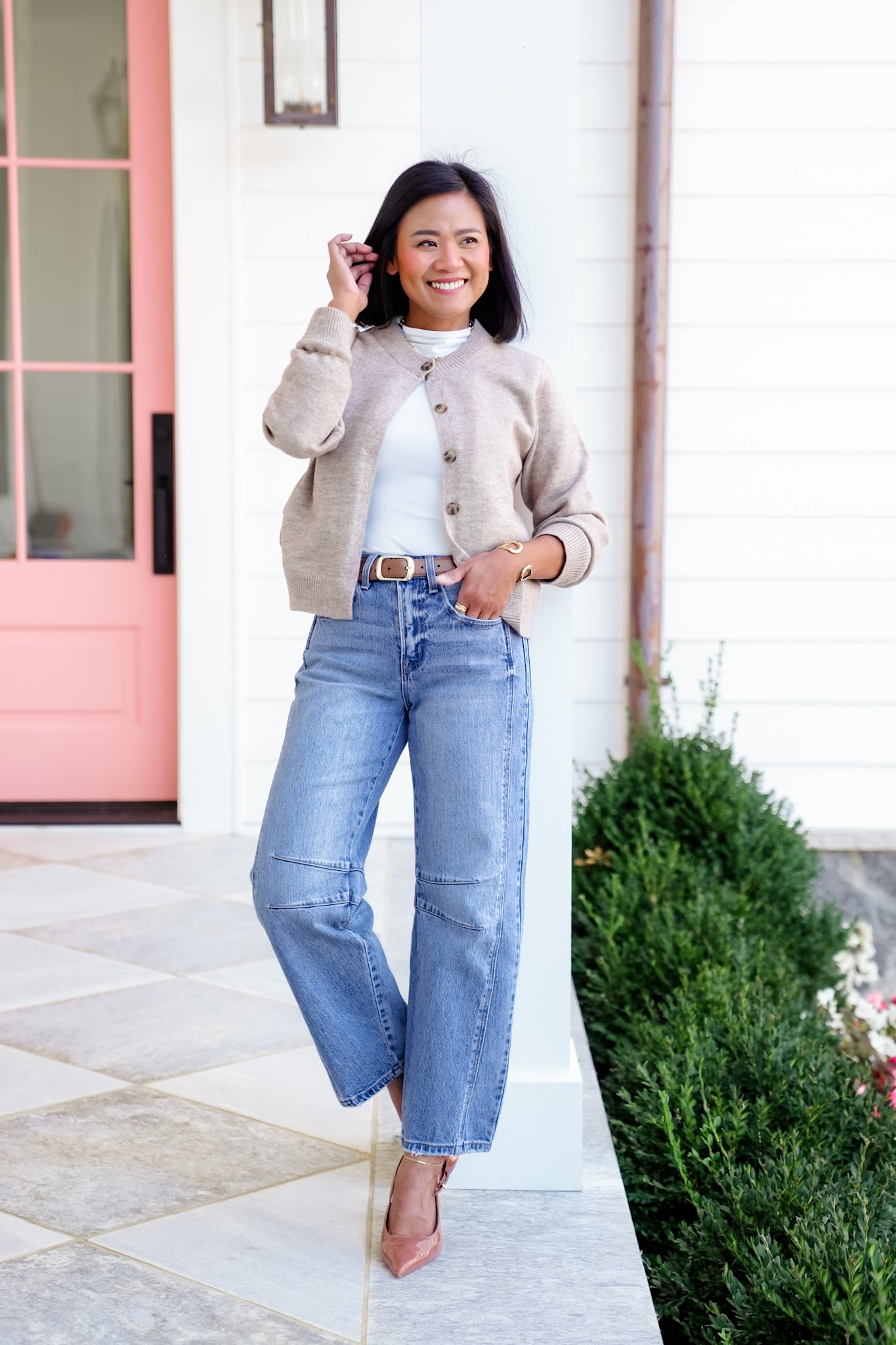 Restock! Vervet The Victoria High Rise Medium Wash Barrel Jeans