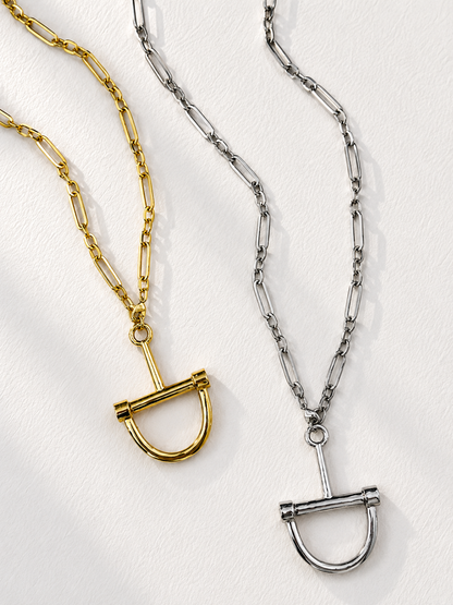 Stirrup Chain Necklace